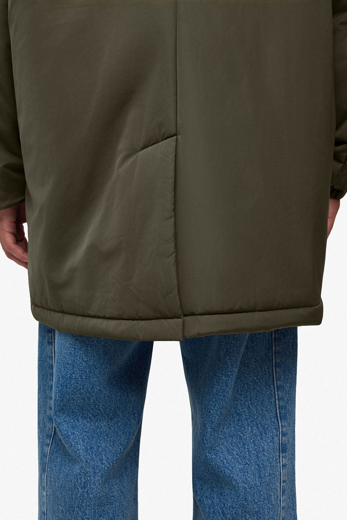 Parka doudoune Work-in kaki