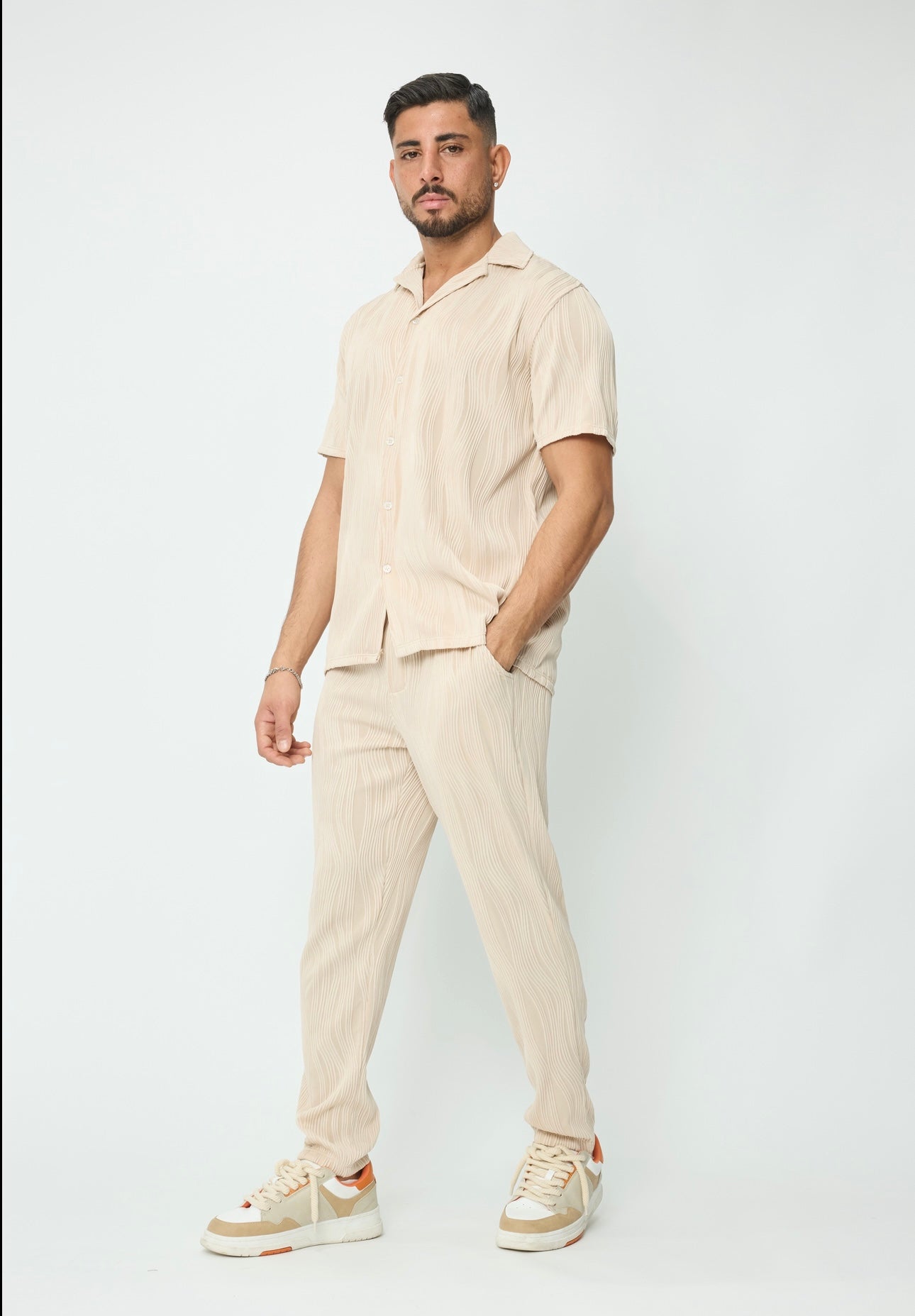 Ensemble Pablo velvet beige