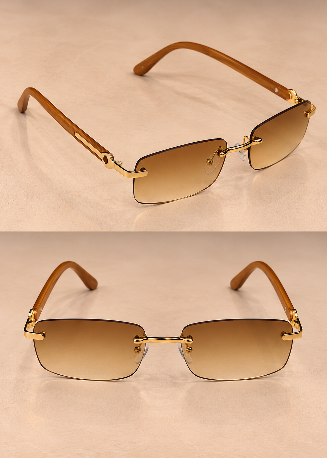 Lunette ninho bois marron