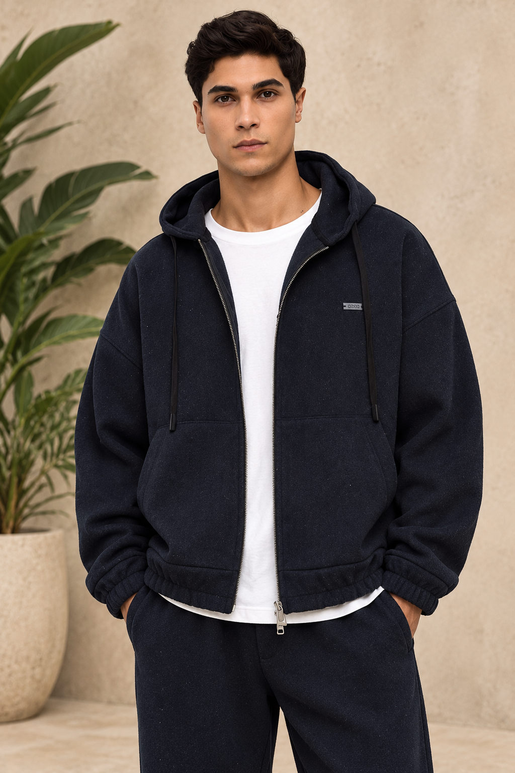 Veste Oxford noir