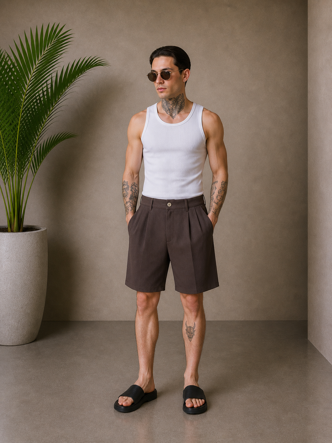 Short cosy marron