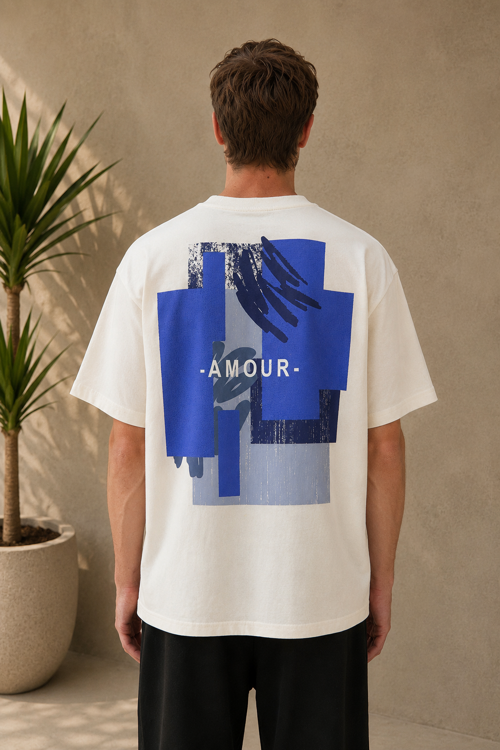 T-shirt Amour Blanc