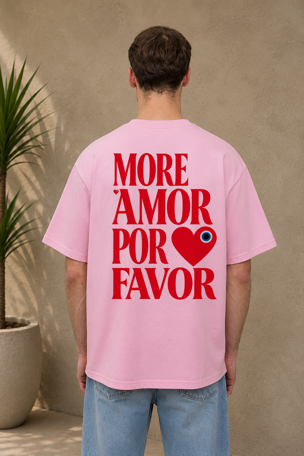 T-Shirt Por Favor rose