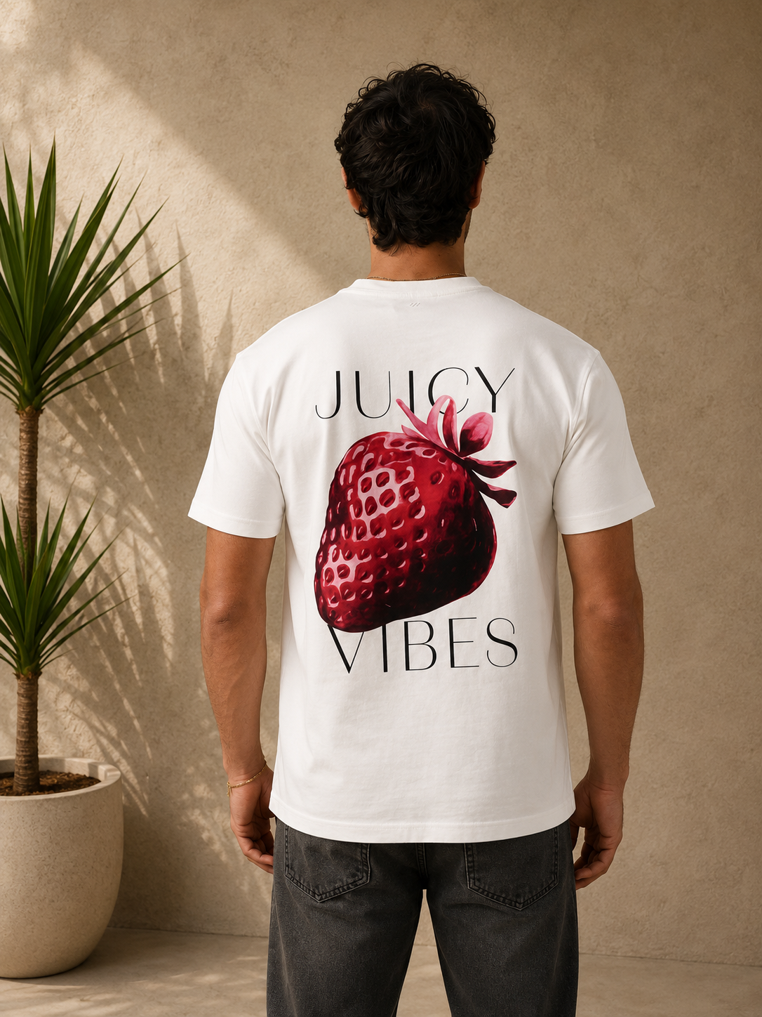 T-Shirt Juicy blanc