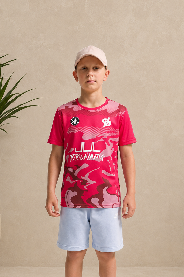 T-shirt enfant rose JUL Toto et ninetta