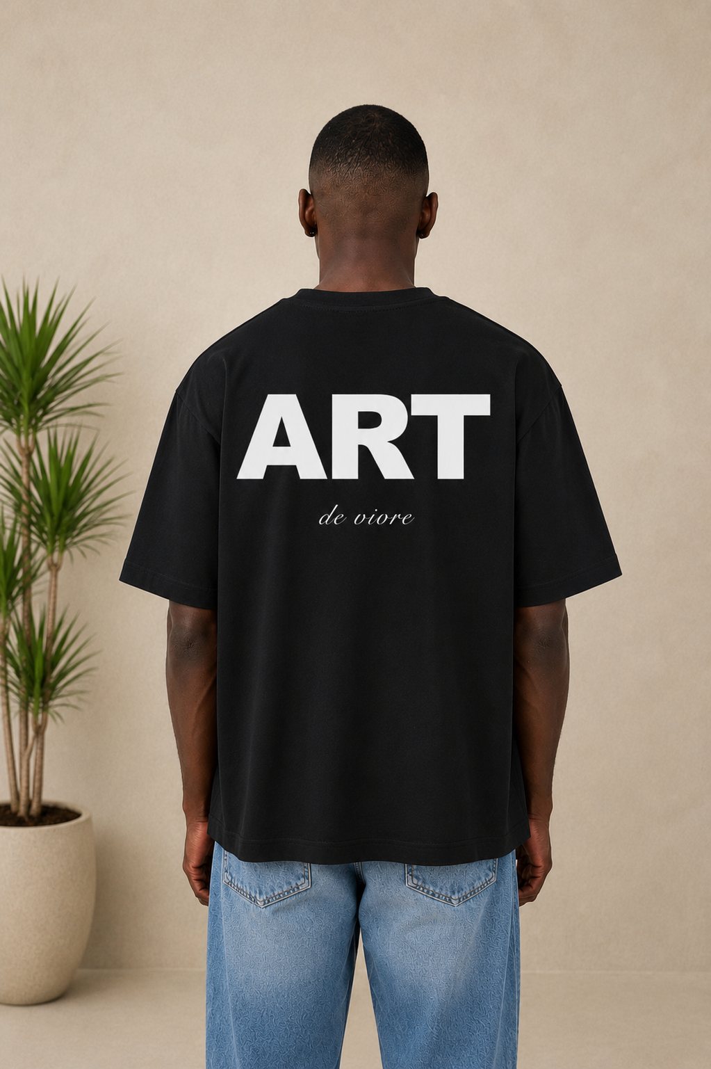 T-shirt ART noir