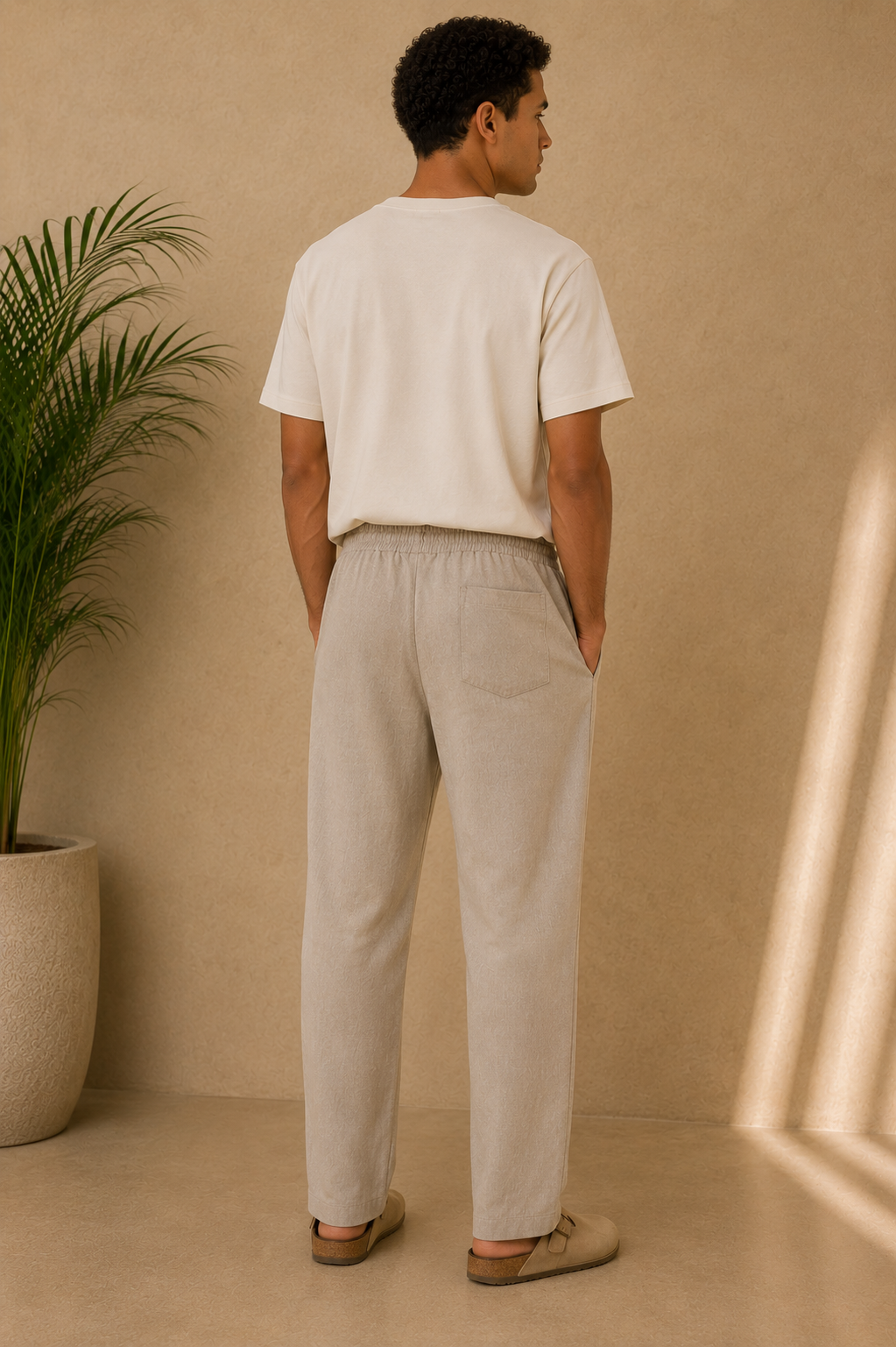 Pantalon beige