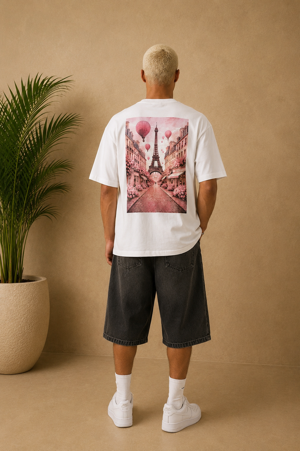 T-shirt Trocadero blanc
