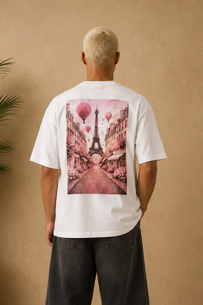 T-shirt Trocadero blanc