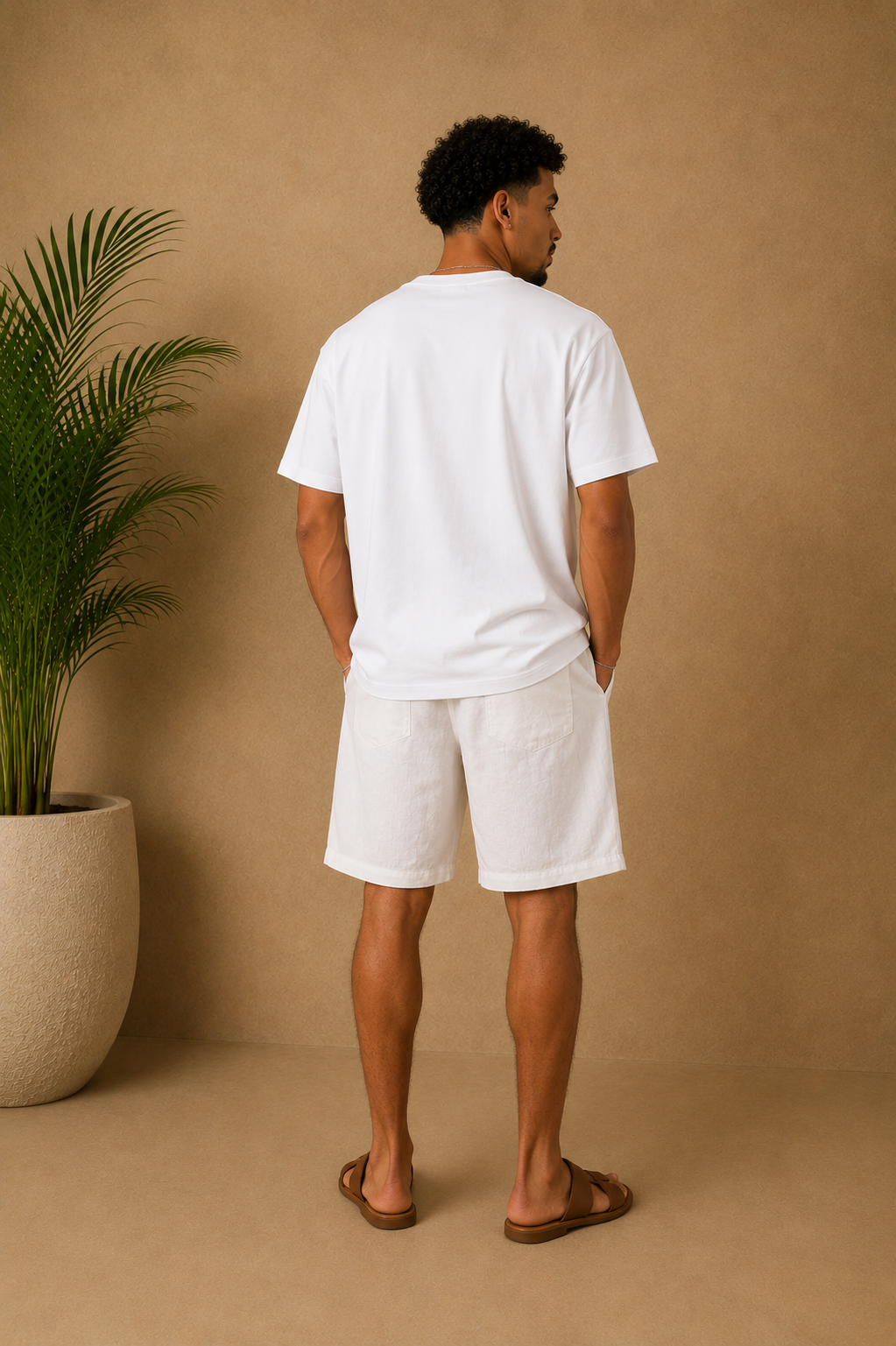 Short Bali blanc