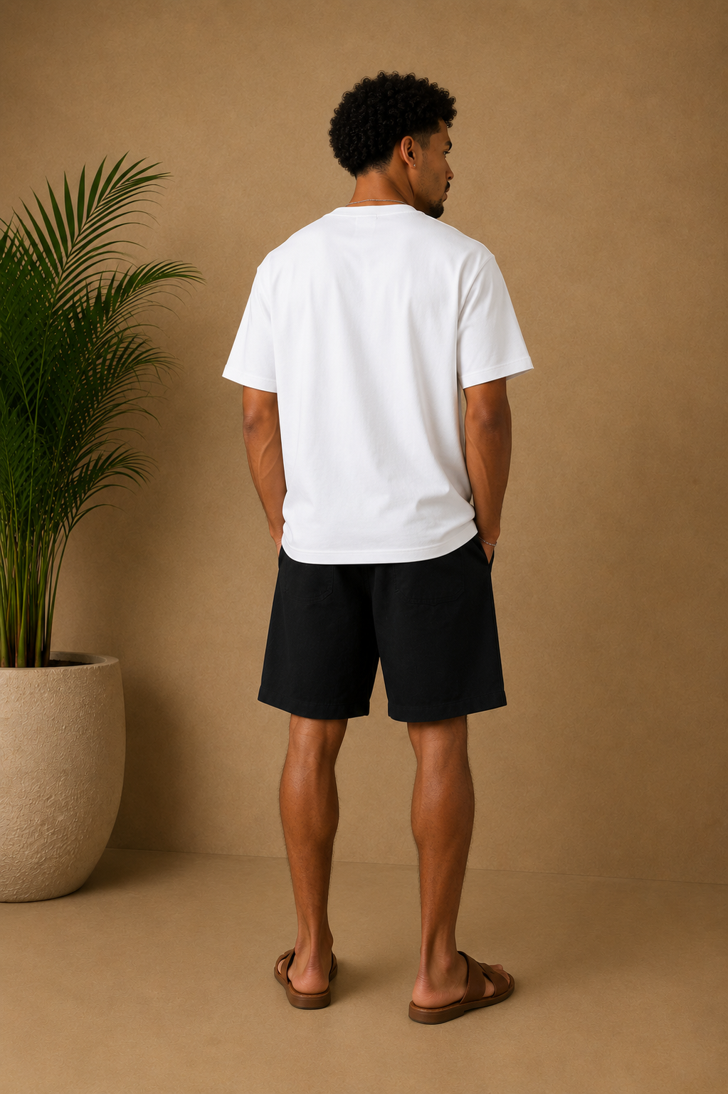 Short Bali noir