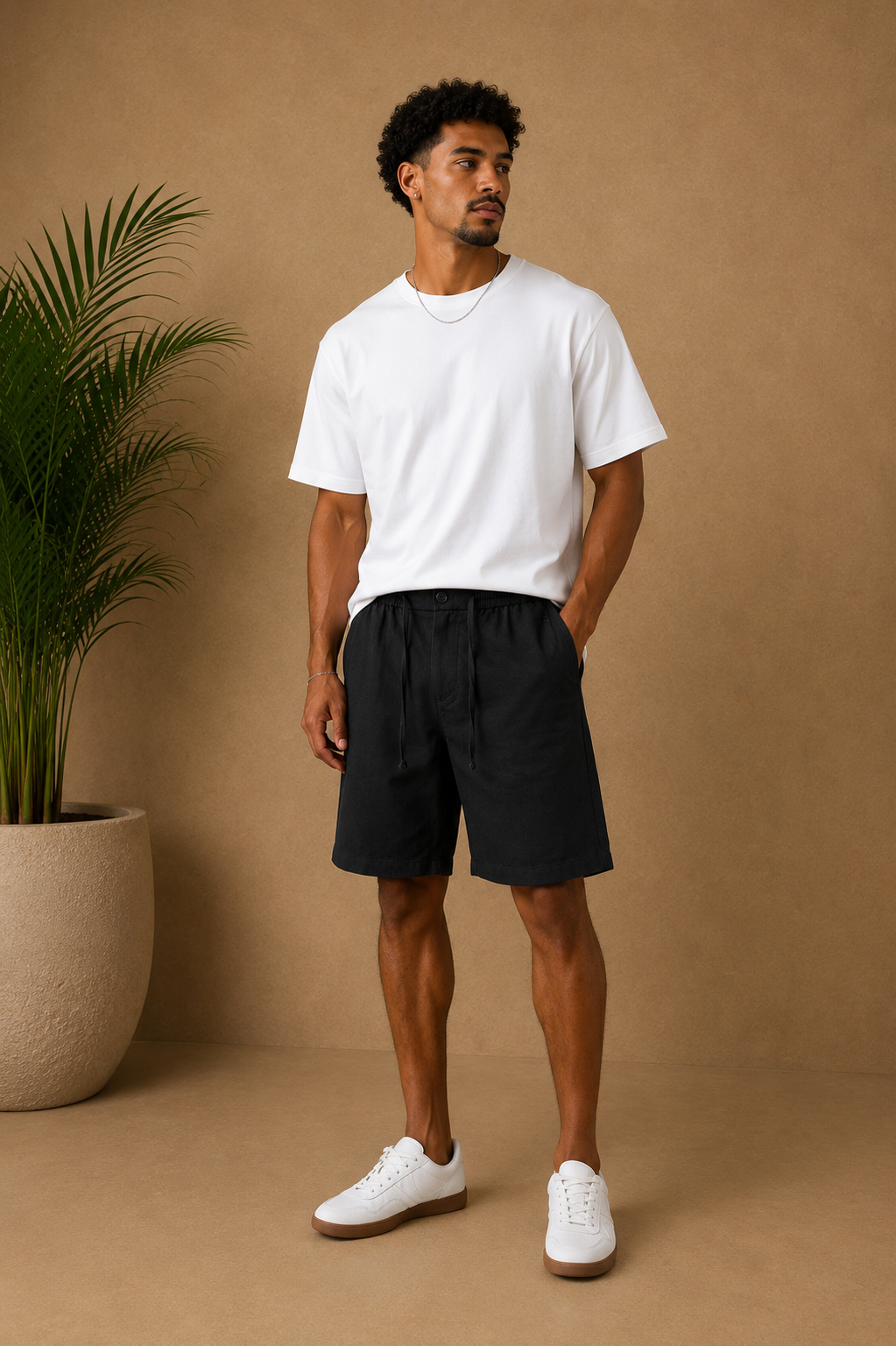 Short Bali noir