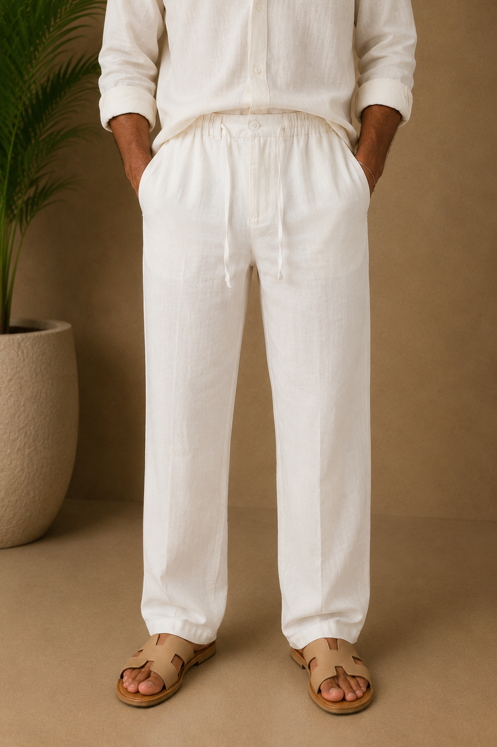 Pantalon Bali blanc