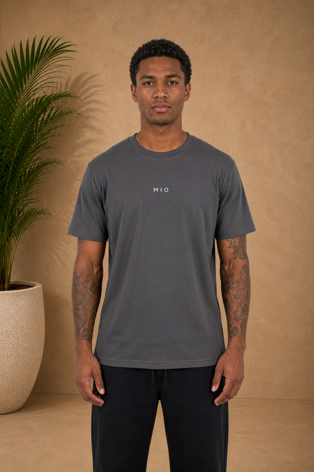 T-shirt Amore Mio gris