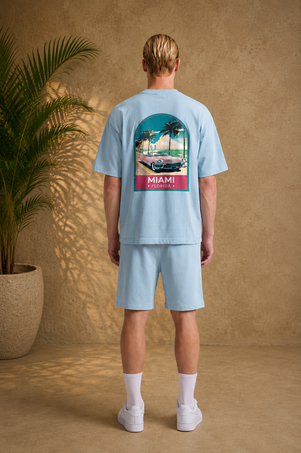 Ensemble Miami Florida bleu