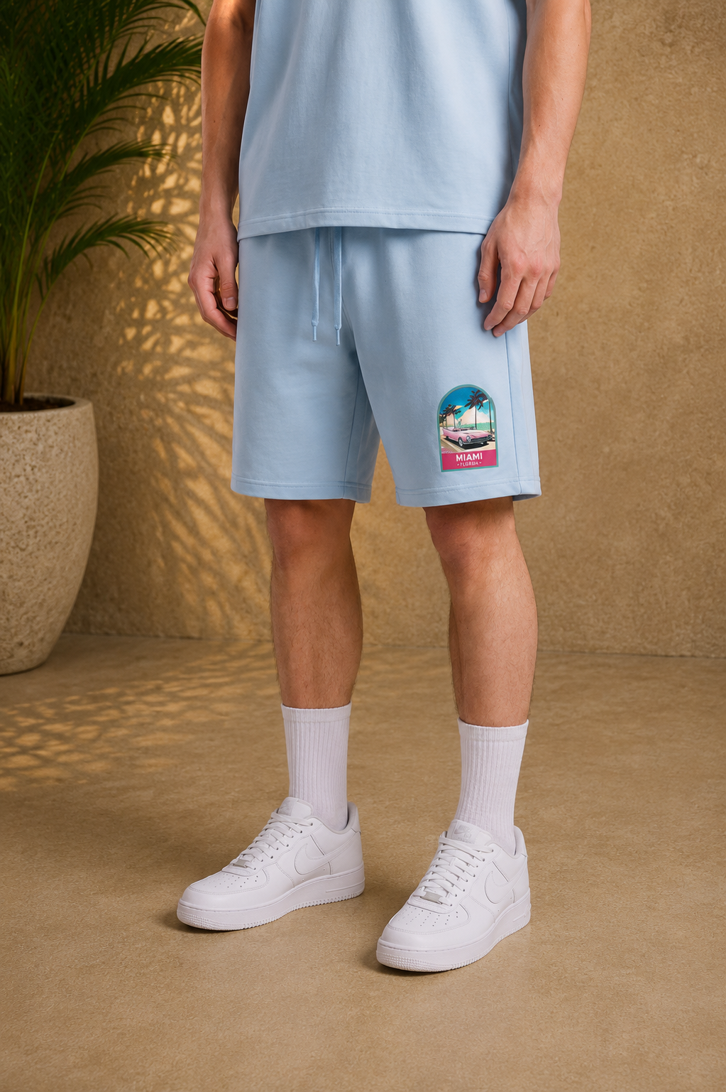 Ensemble Miami Florida bleu
