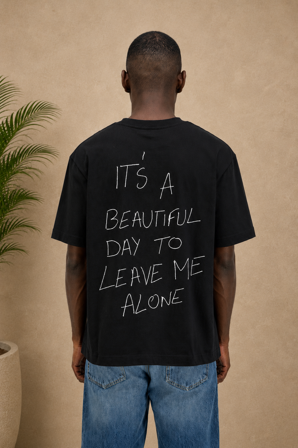T-shirt Mood noir