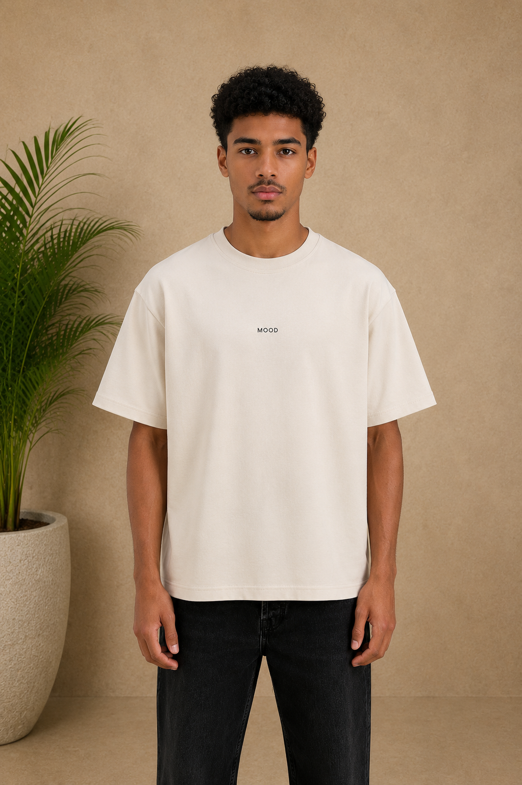 T-shirt Mood beige