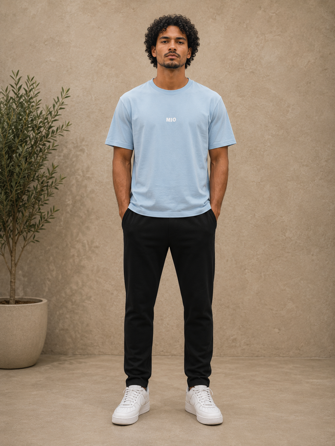 T-shirt Amore Mio bleu