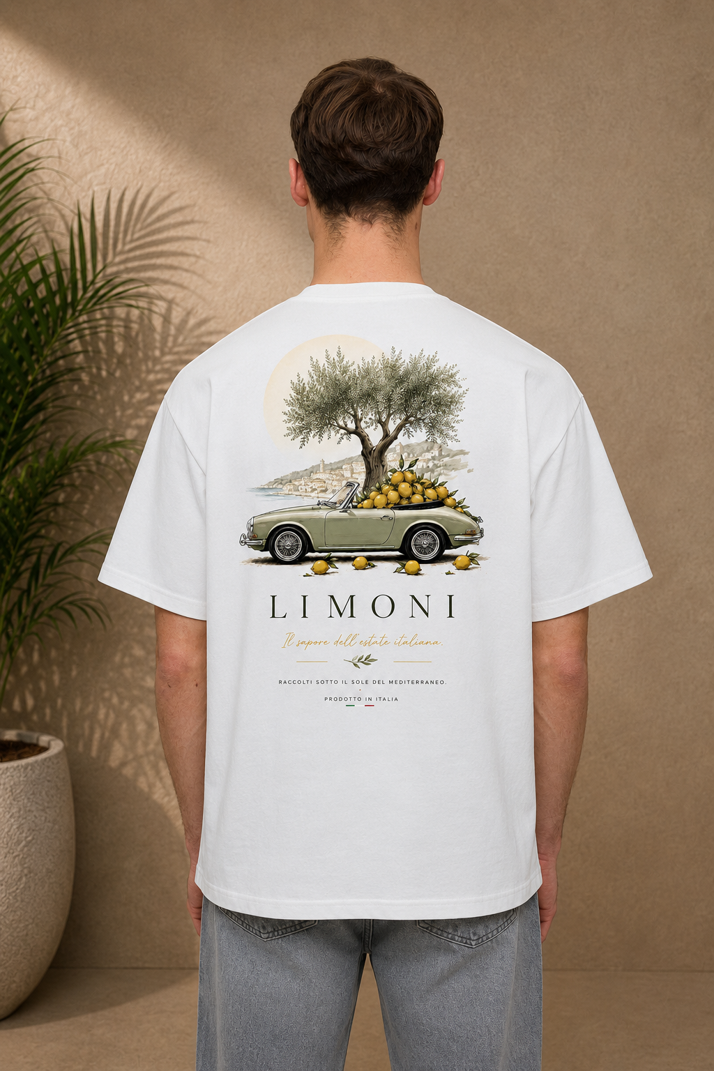 T-shirt Limoni blanc