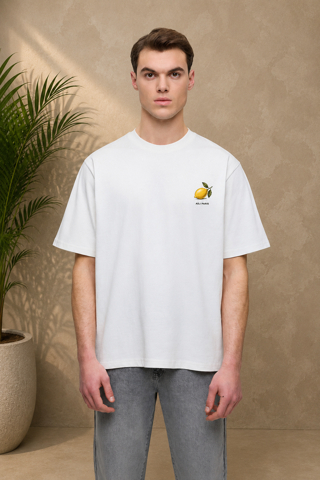 T-shirt Limoni blanc
