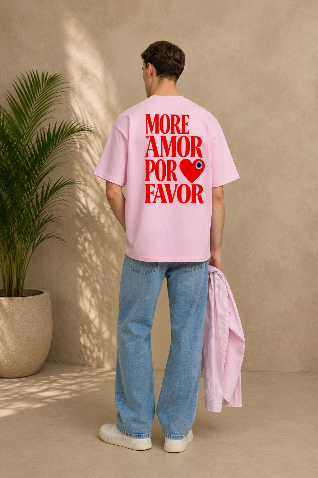 T-Shirt Por Favor rose