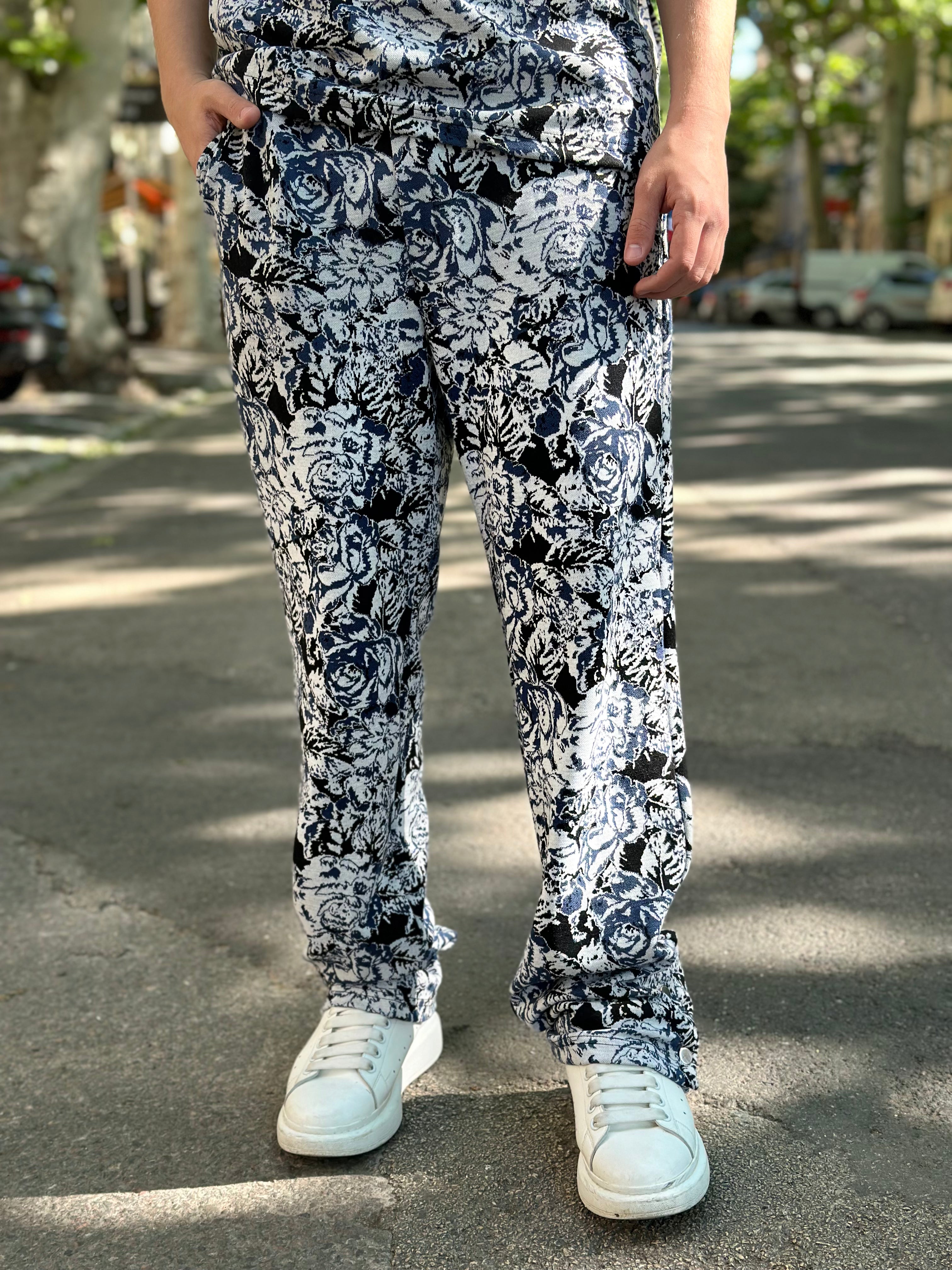 Ensemble Fleuri Navy Blue