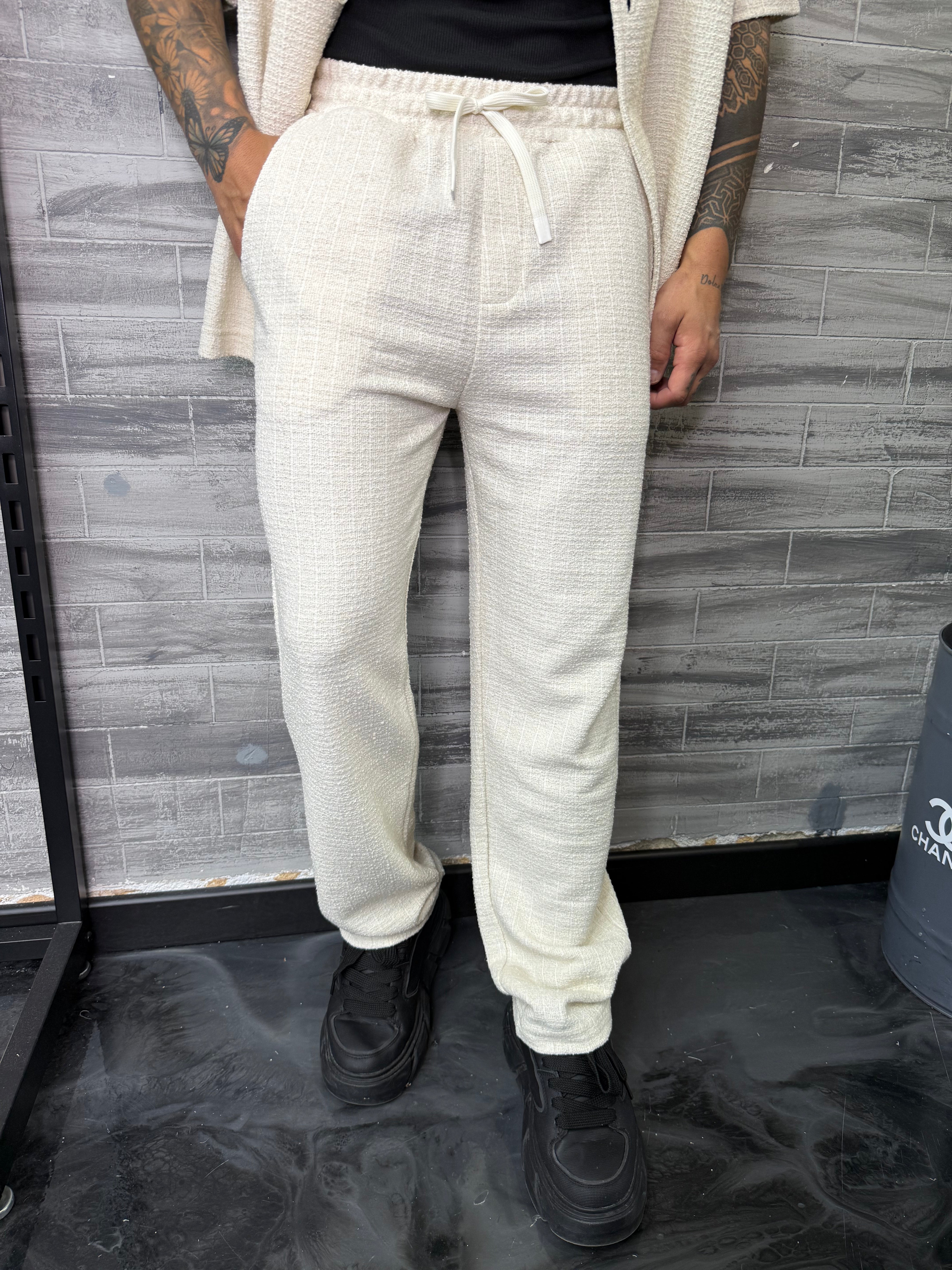 Pantalon Punta Cana crème