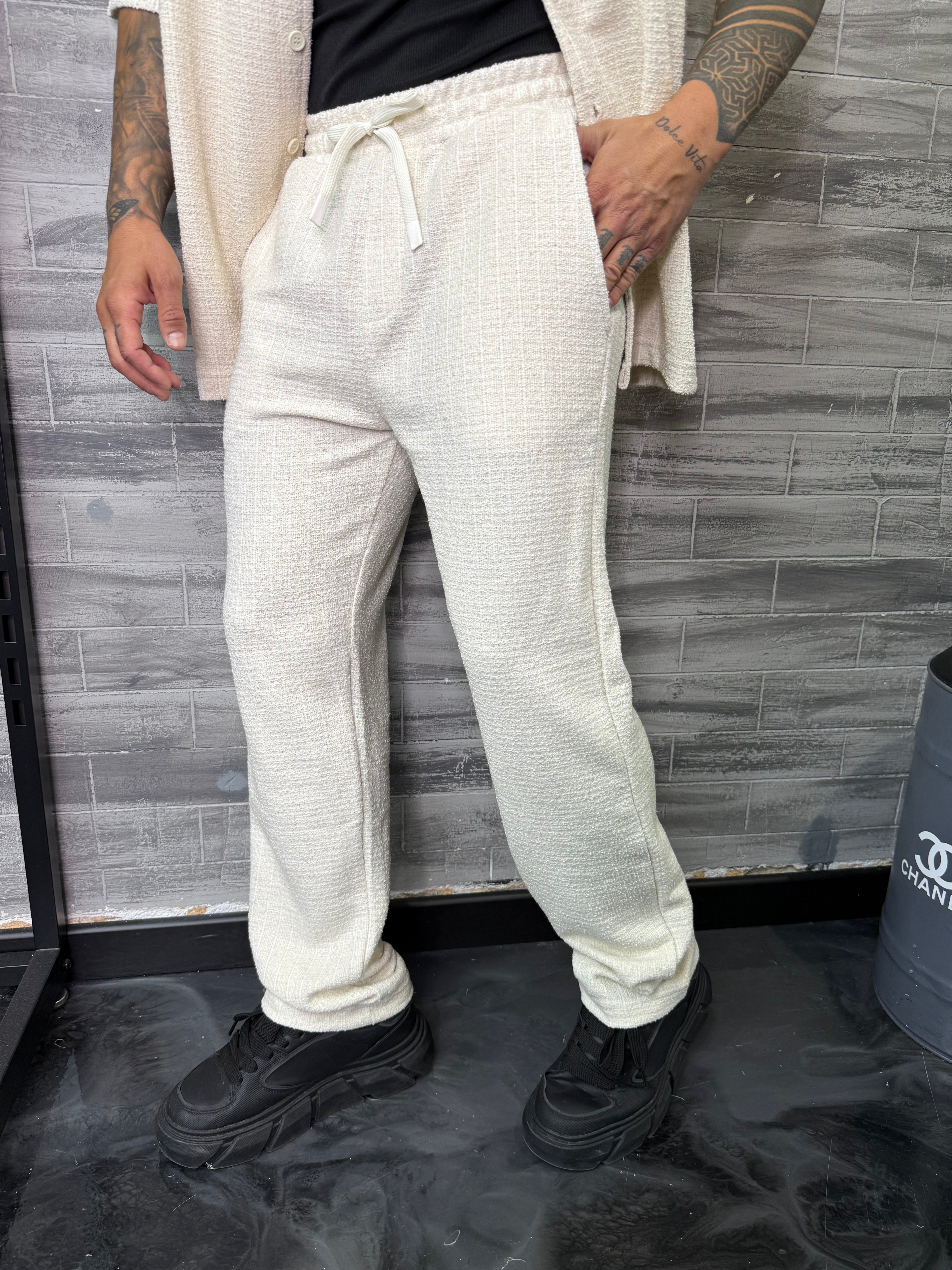 Pantalon Punta Cana crème