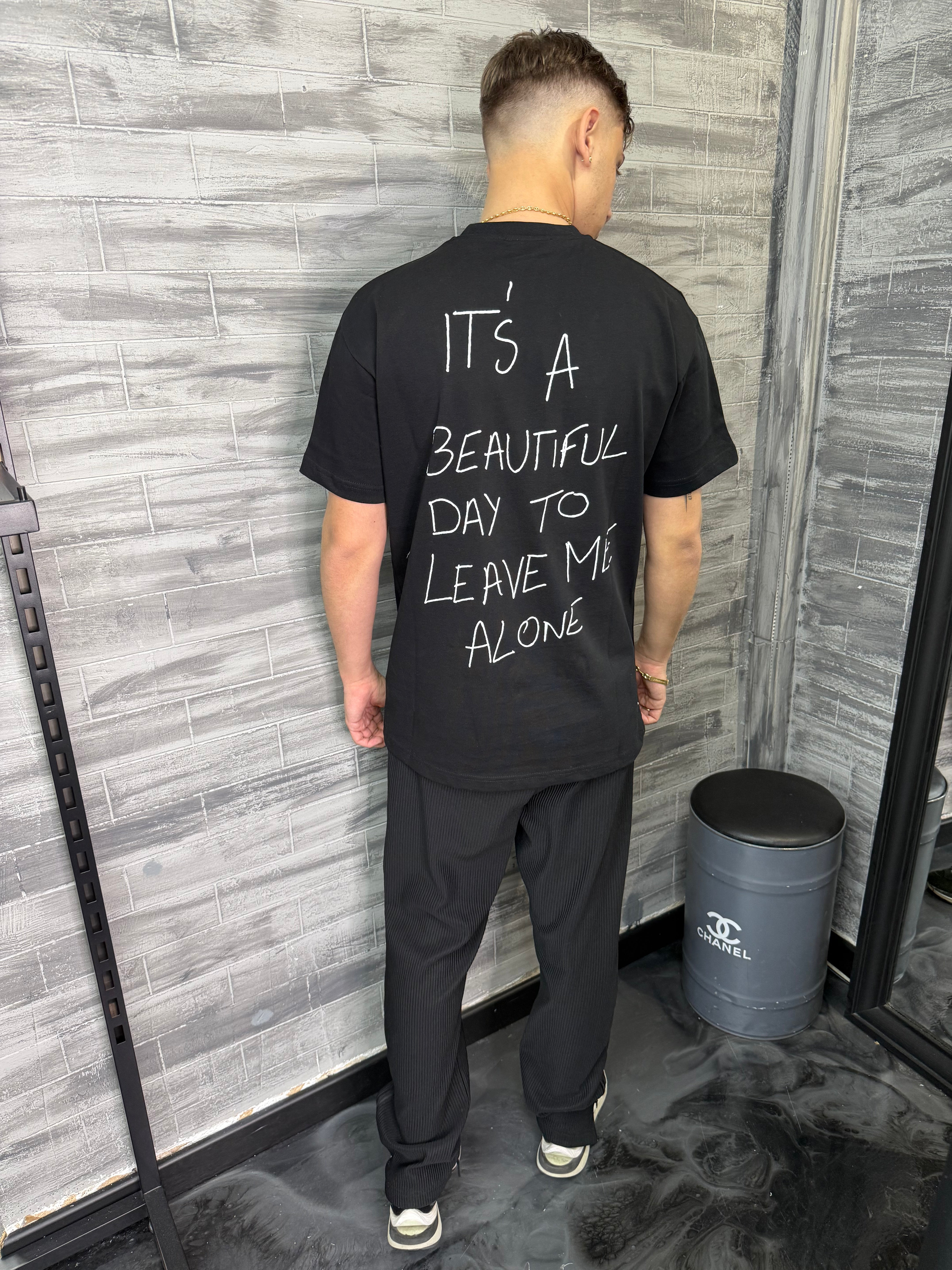 ADJ - T-shirt Mood noir