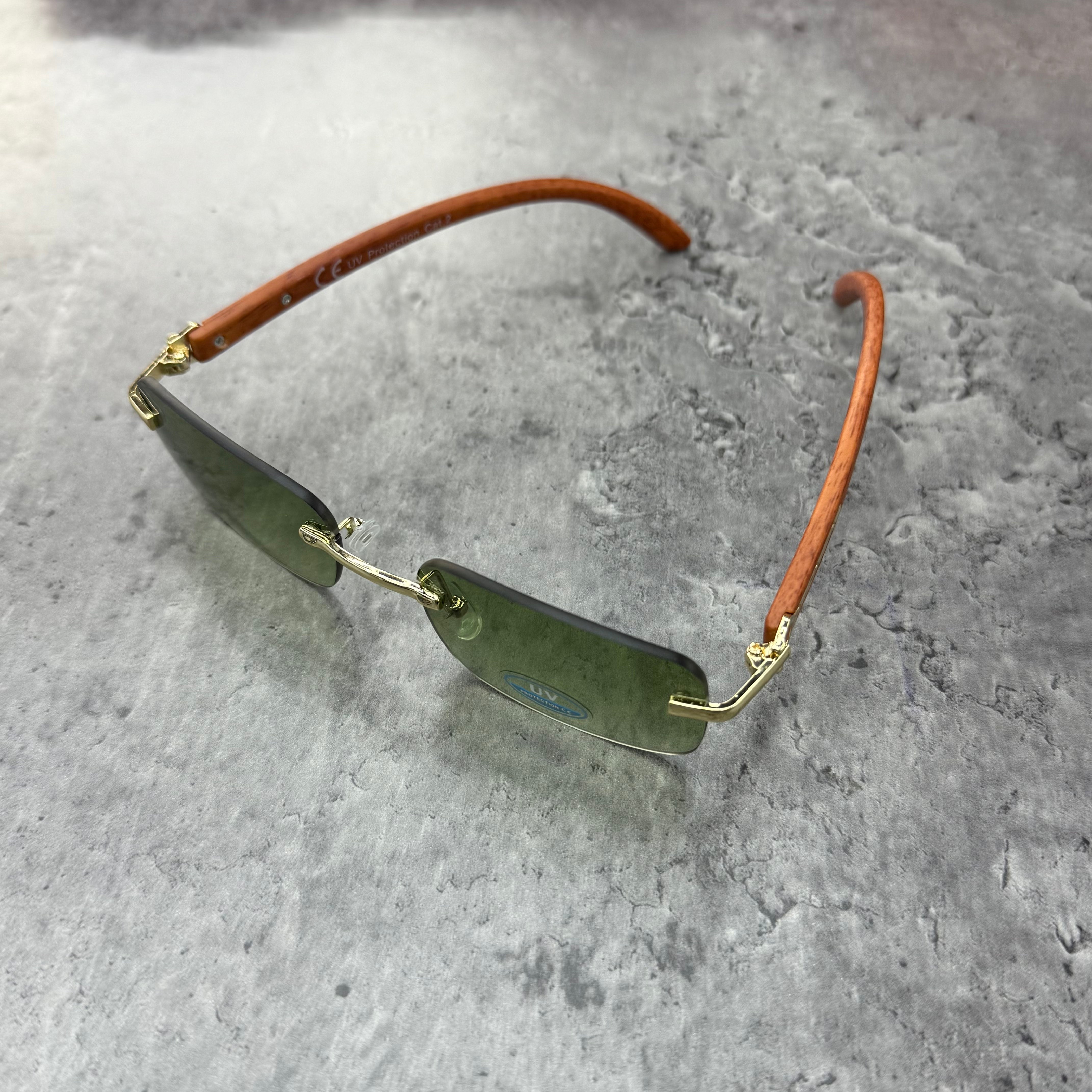 Lunette - Ninho Bleu - branche Marron (Copie)