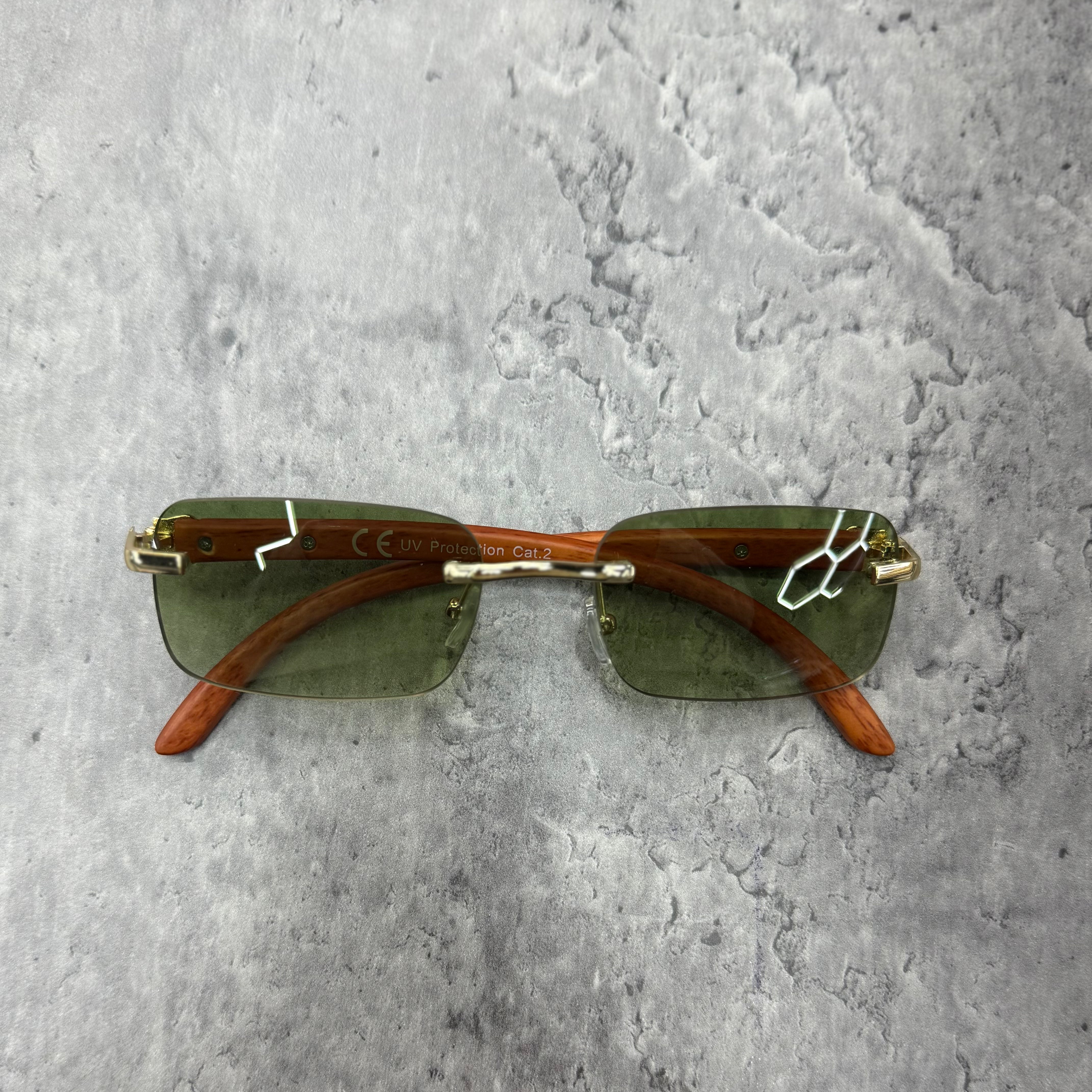Lunette - Ninho Bleu - branche Marron (Copie)