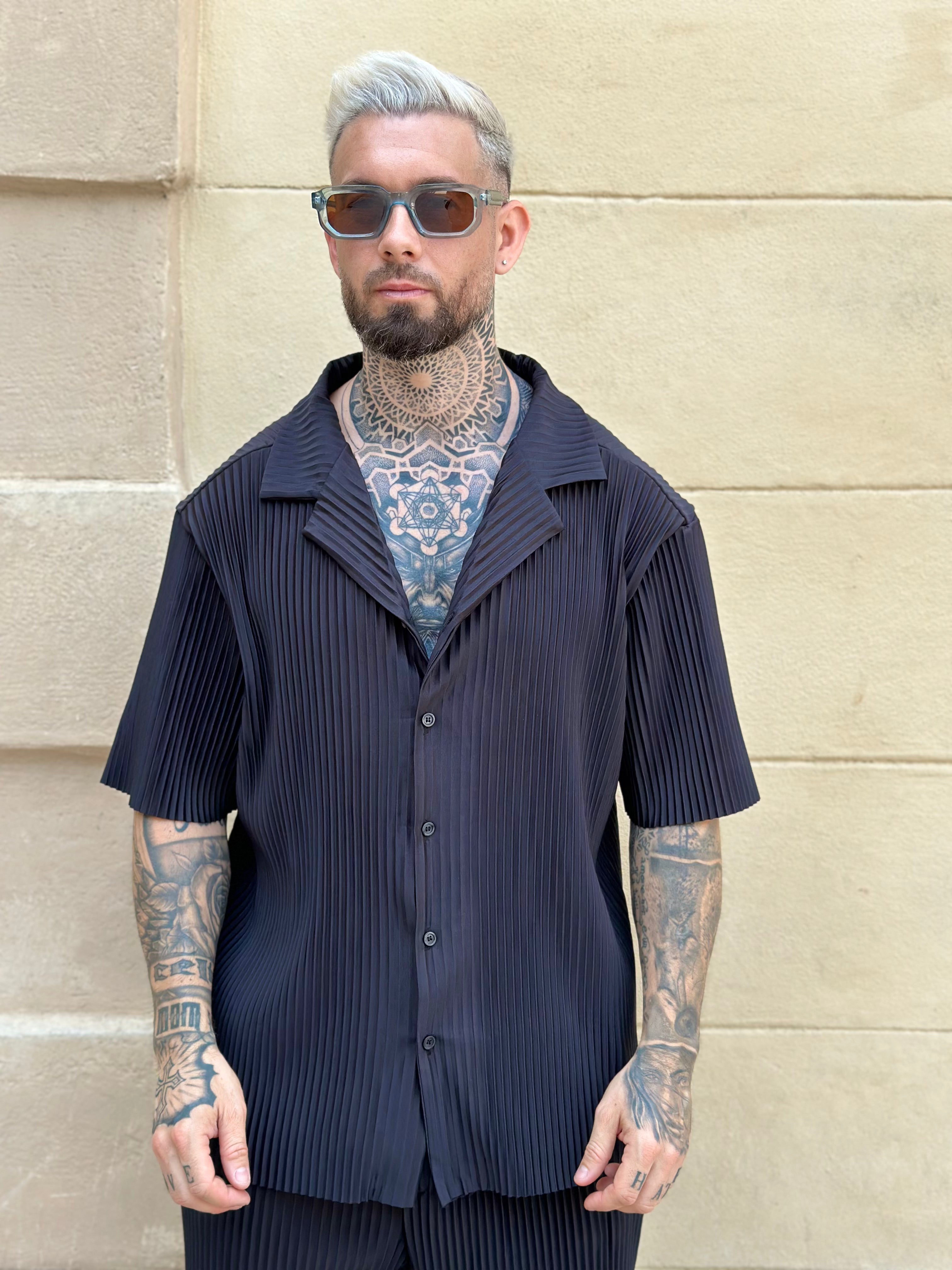 Ensemble Pablo Chemise pantalon Oversize Noir