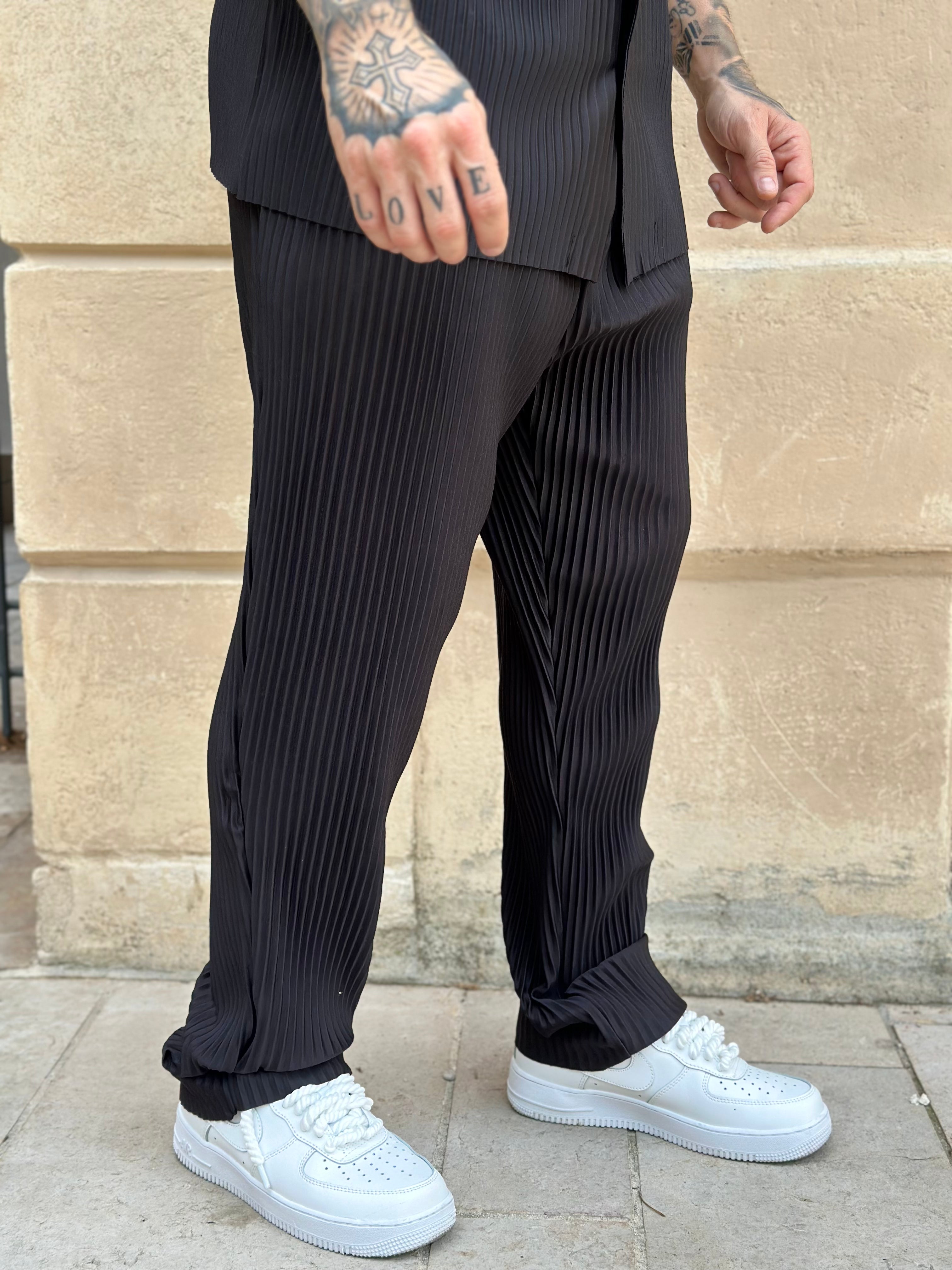 Ensemble Pablo Chemise pantalon Oversize Noir