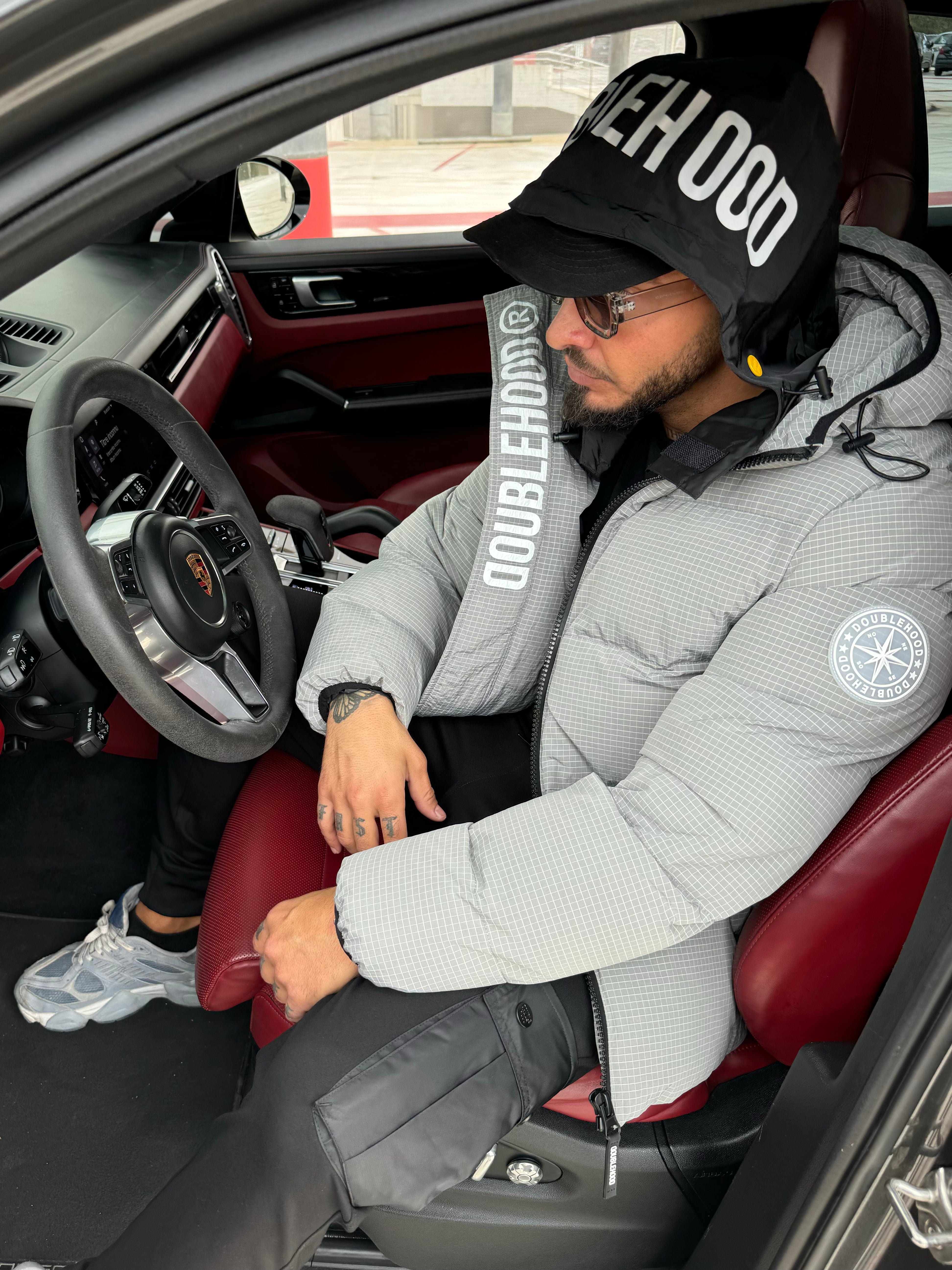 Doublehood - Doudoune Hummer grise