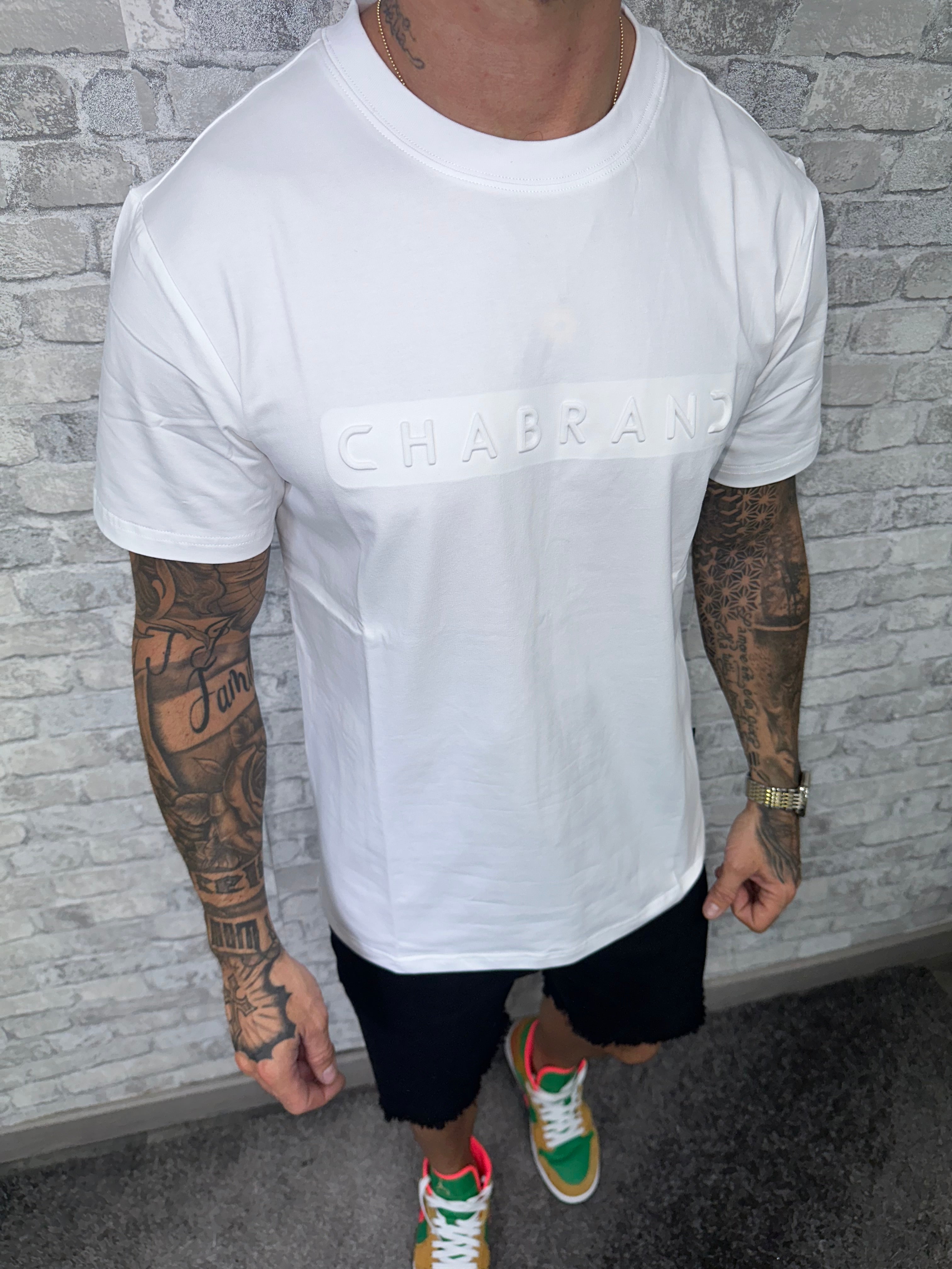 CHABRAND - White relief T-shirt