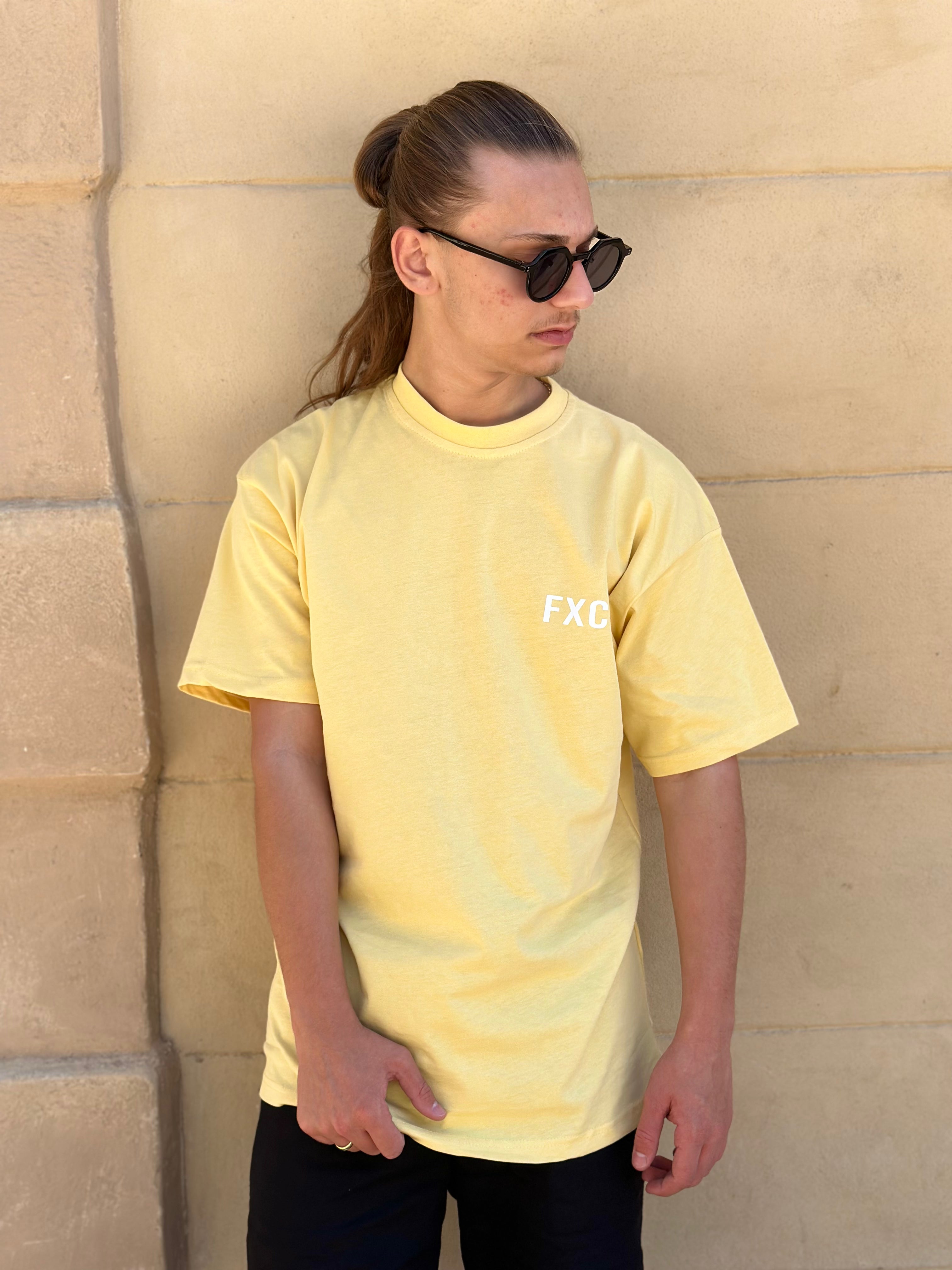 Aarhon - Beige t shirt Fuck the brands