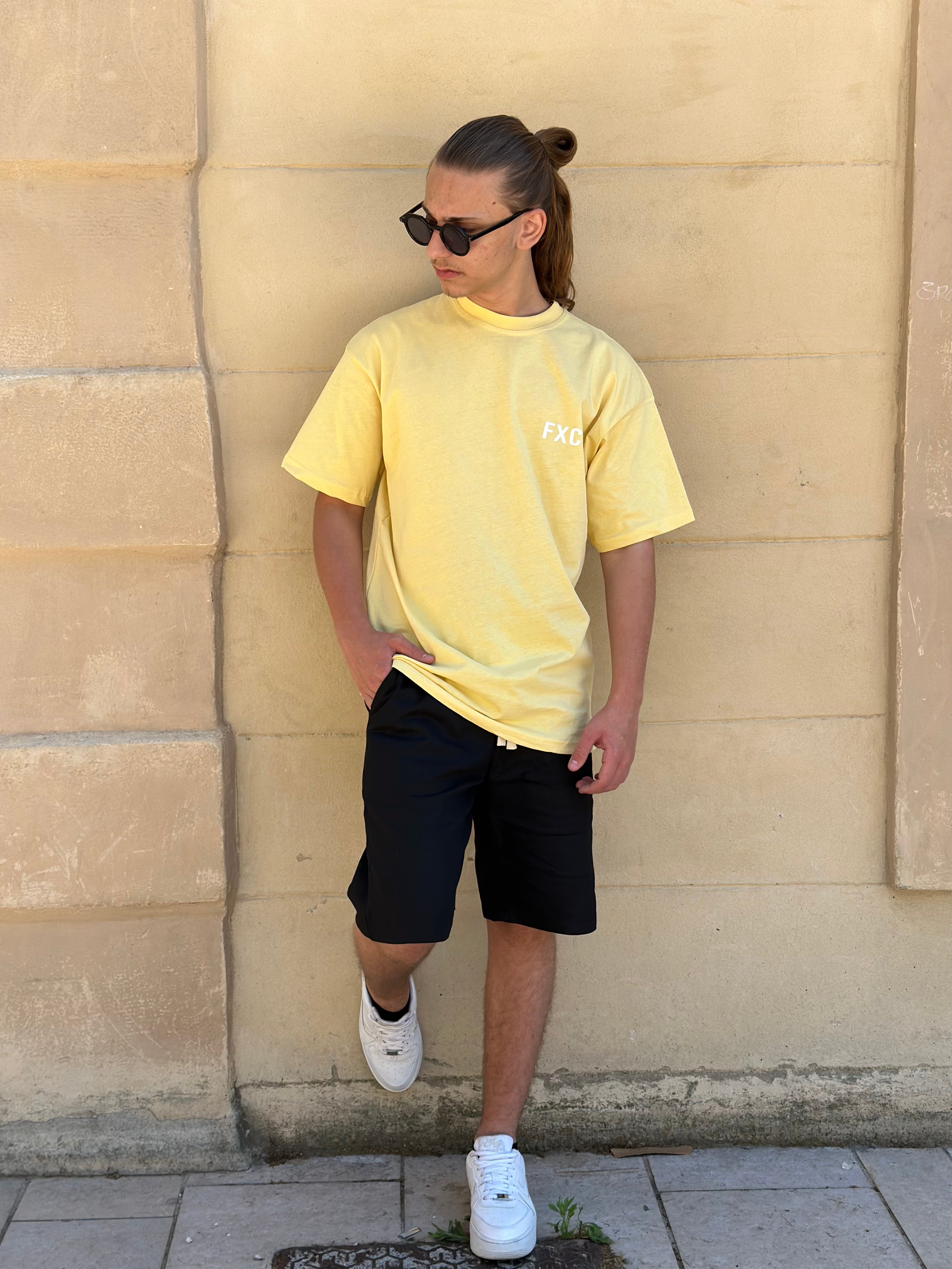 Aarhon - Beige t shirt Fuck the brands
