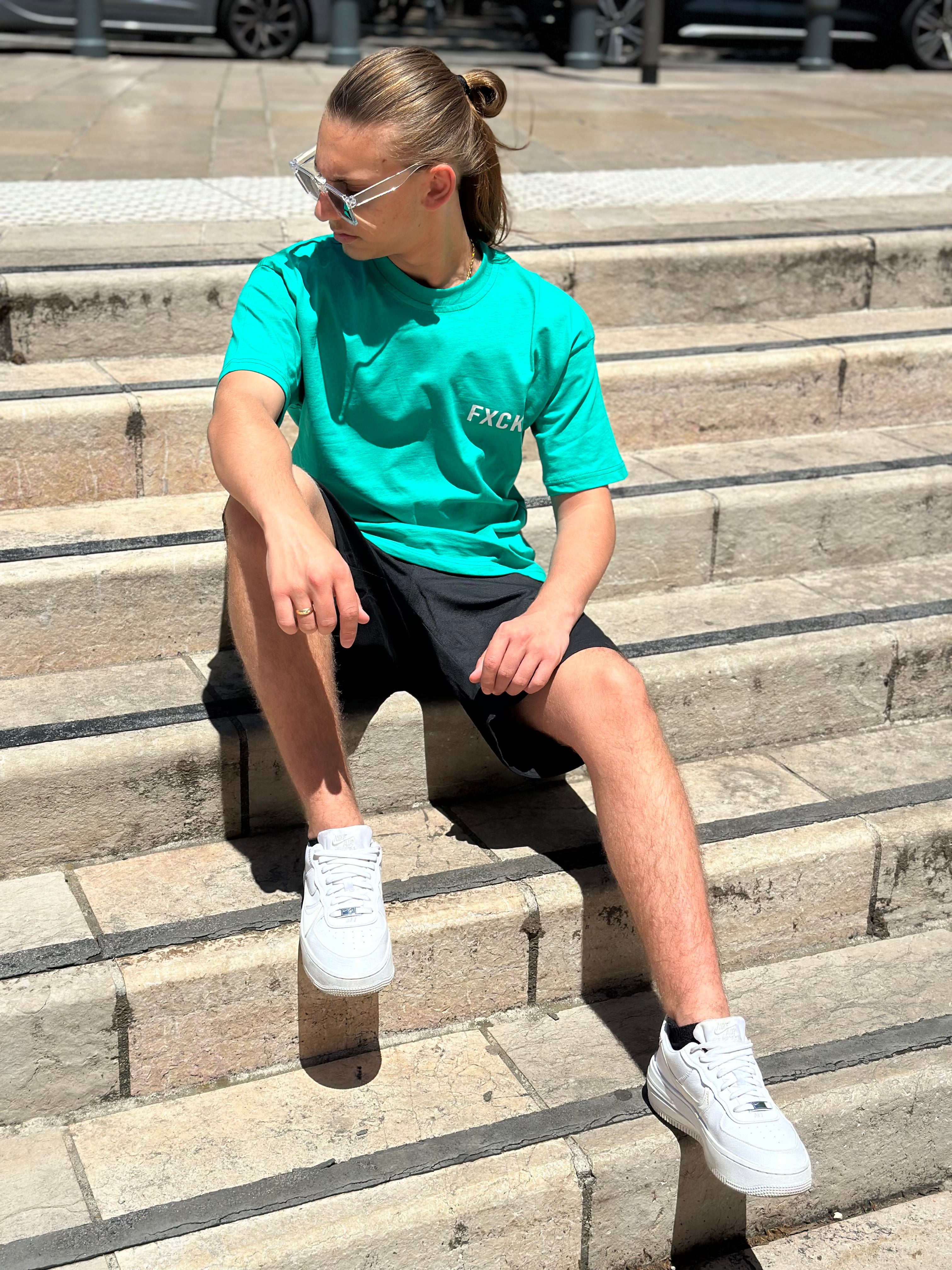 Aarhon - Beige t shirt Fuck the brands