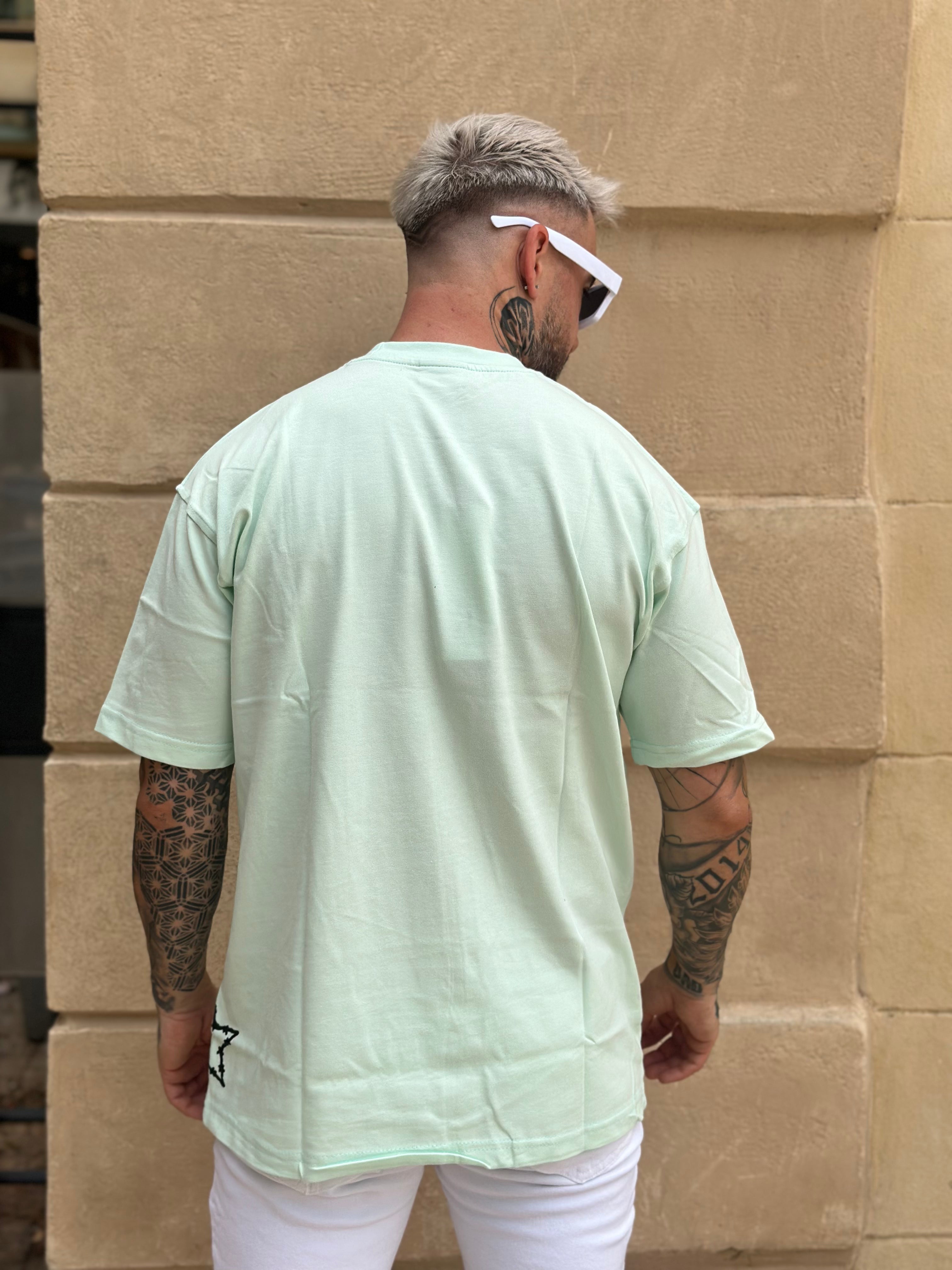 T-Shirt Colombe Argenté Mint