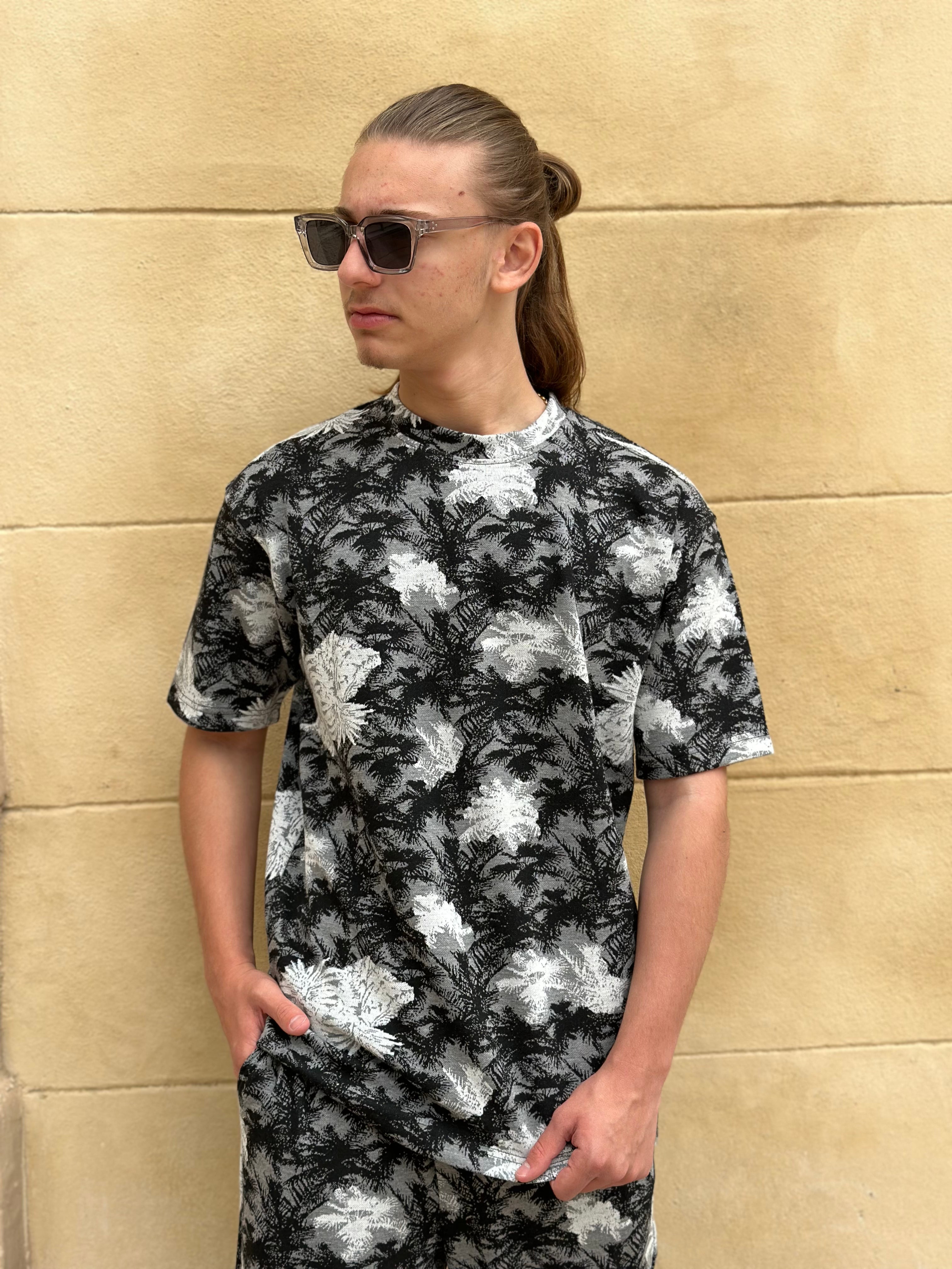 Ensemble Fleuri Noir