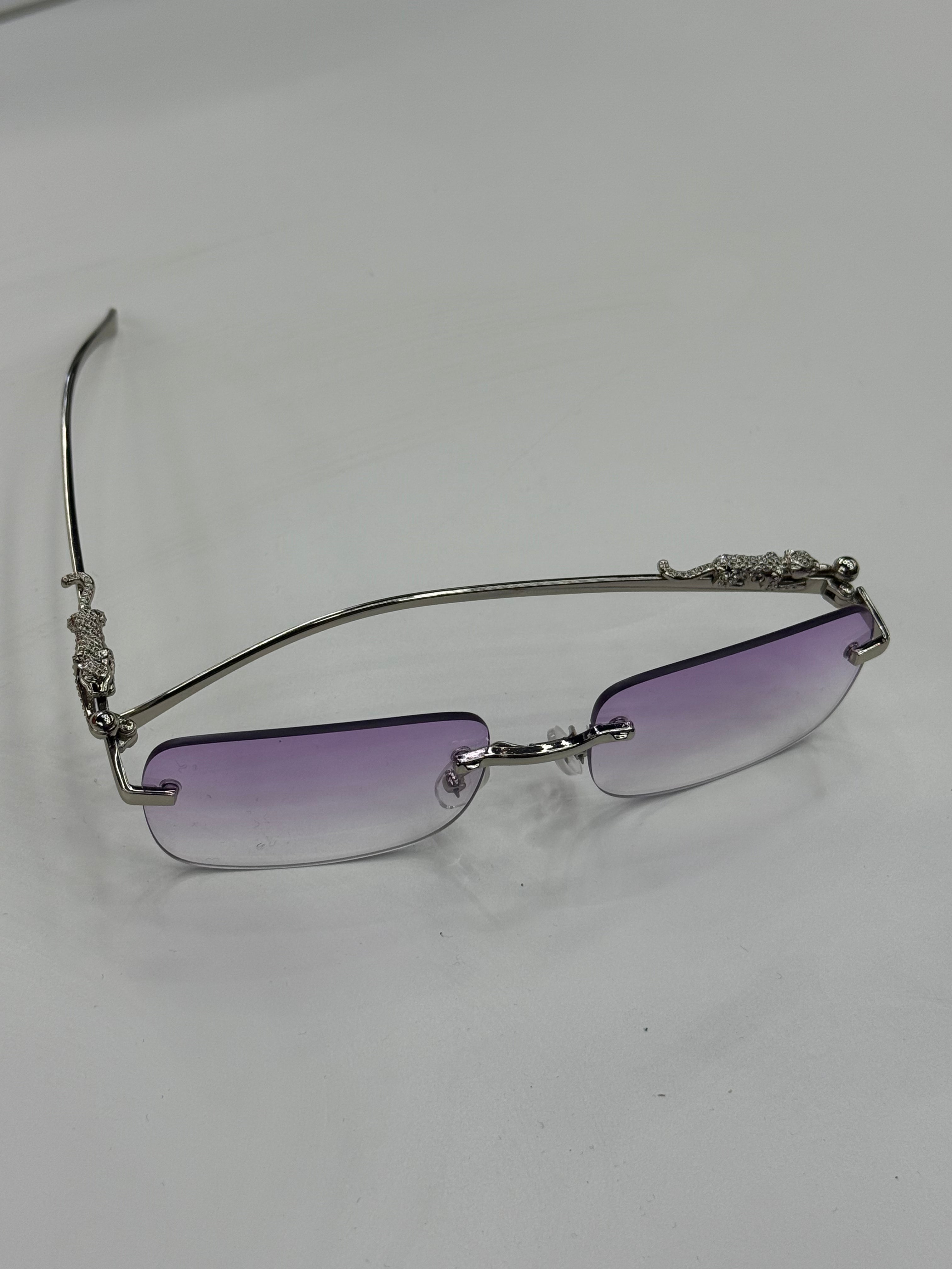 Lunette - Ninho jaguar - violet transparente