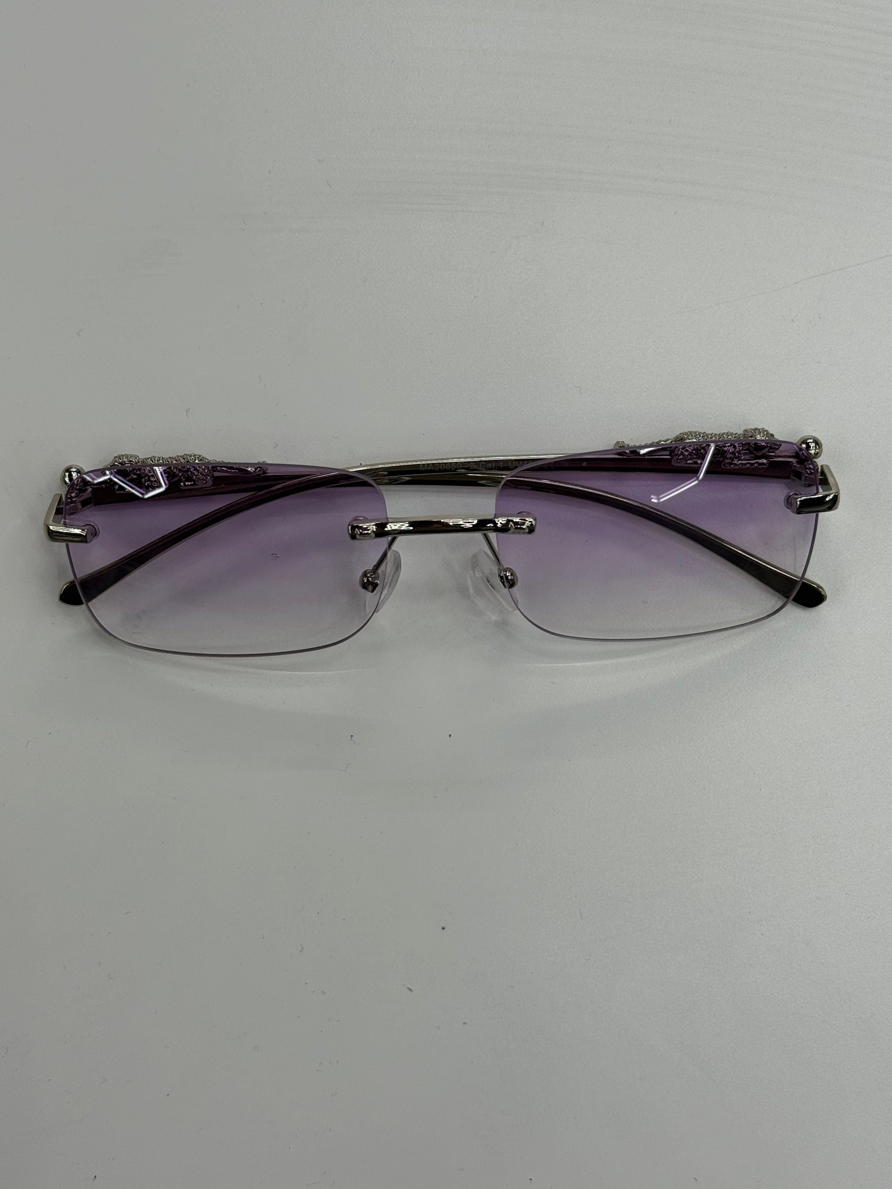 Lunette - Ninho jaguar - violet transparente