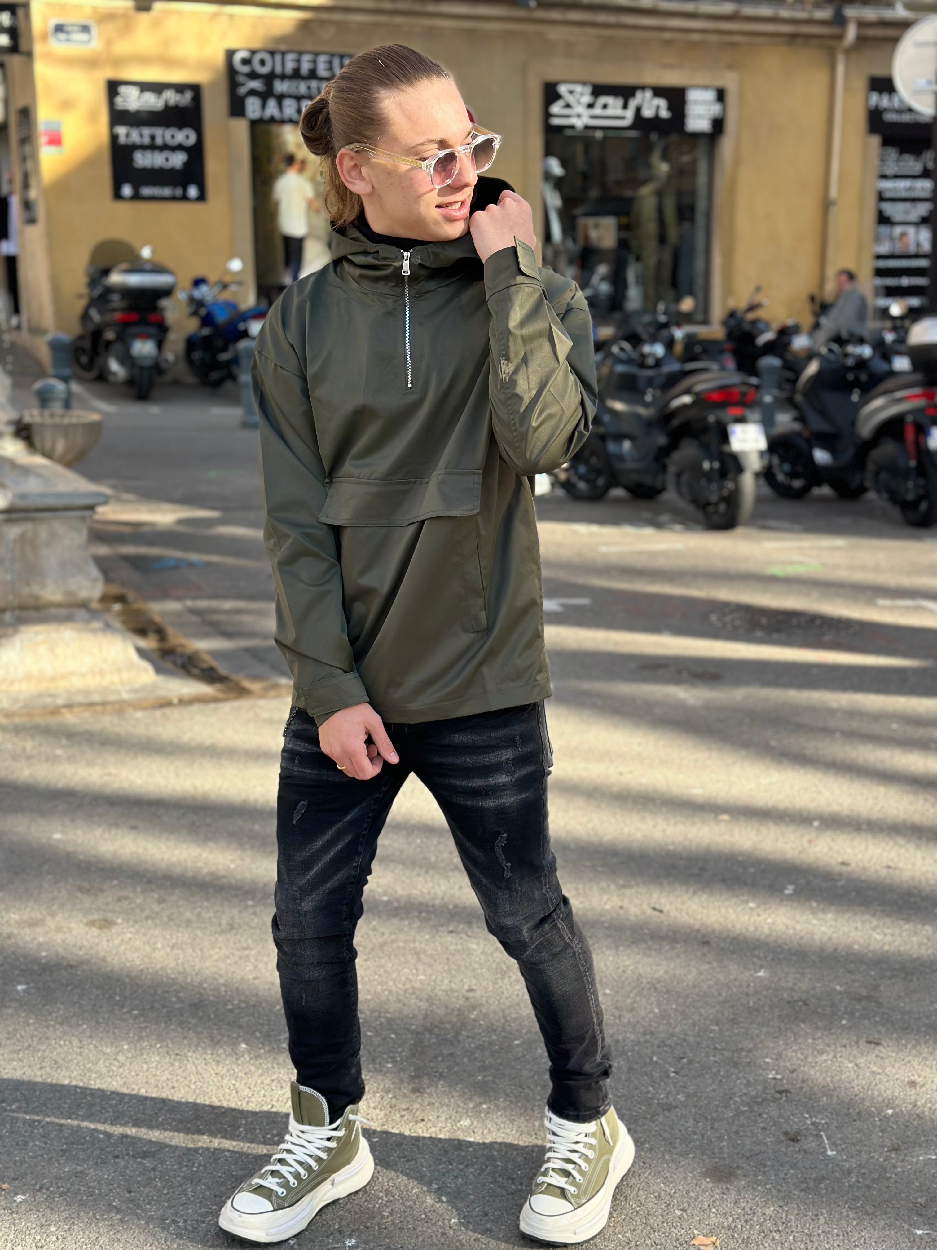 Veste KANGOUROU kaki