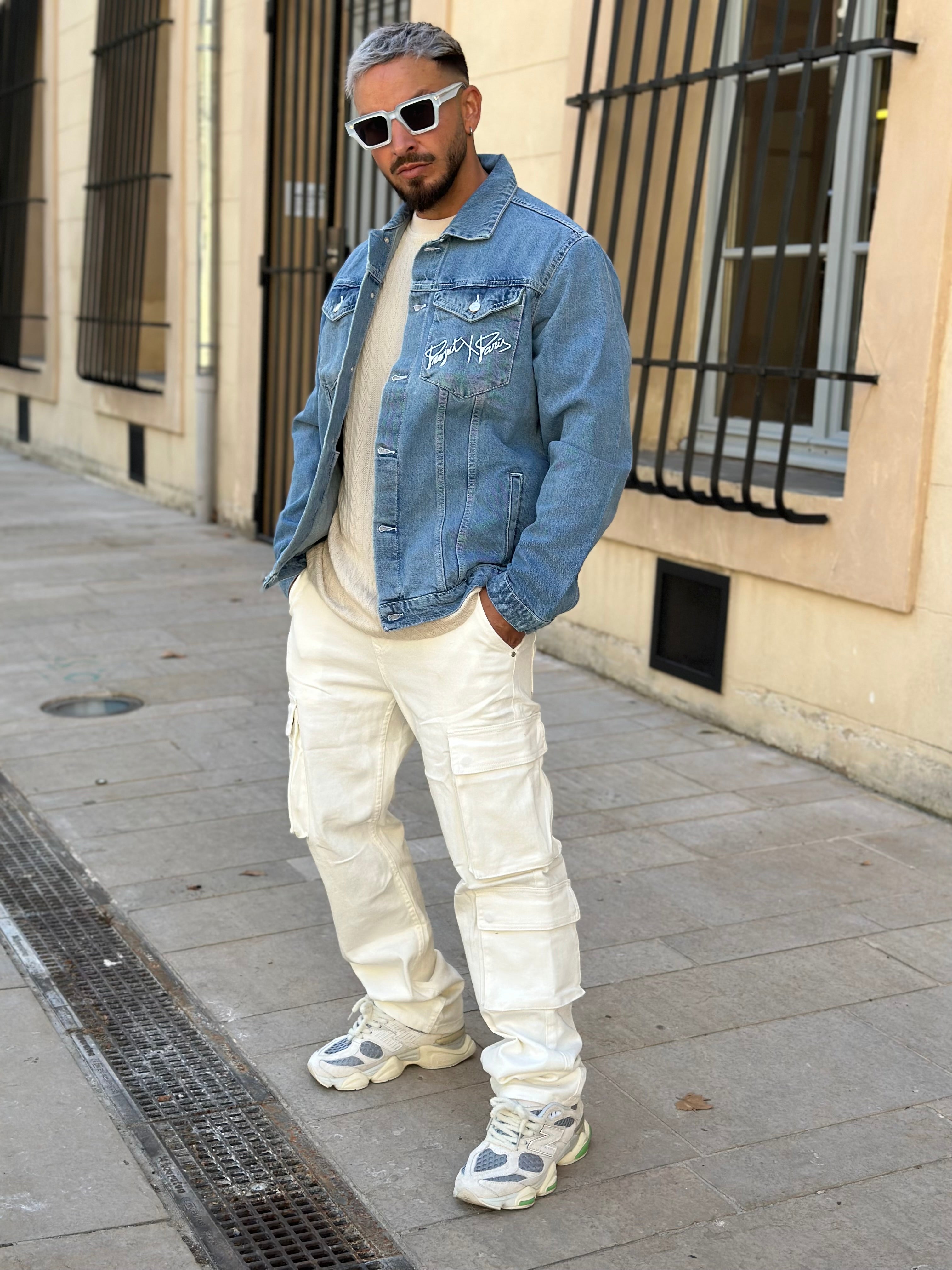 Project X Paris - Veste en jean Basic denim bleu - Stayin