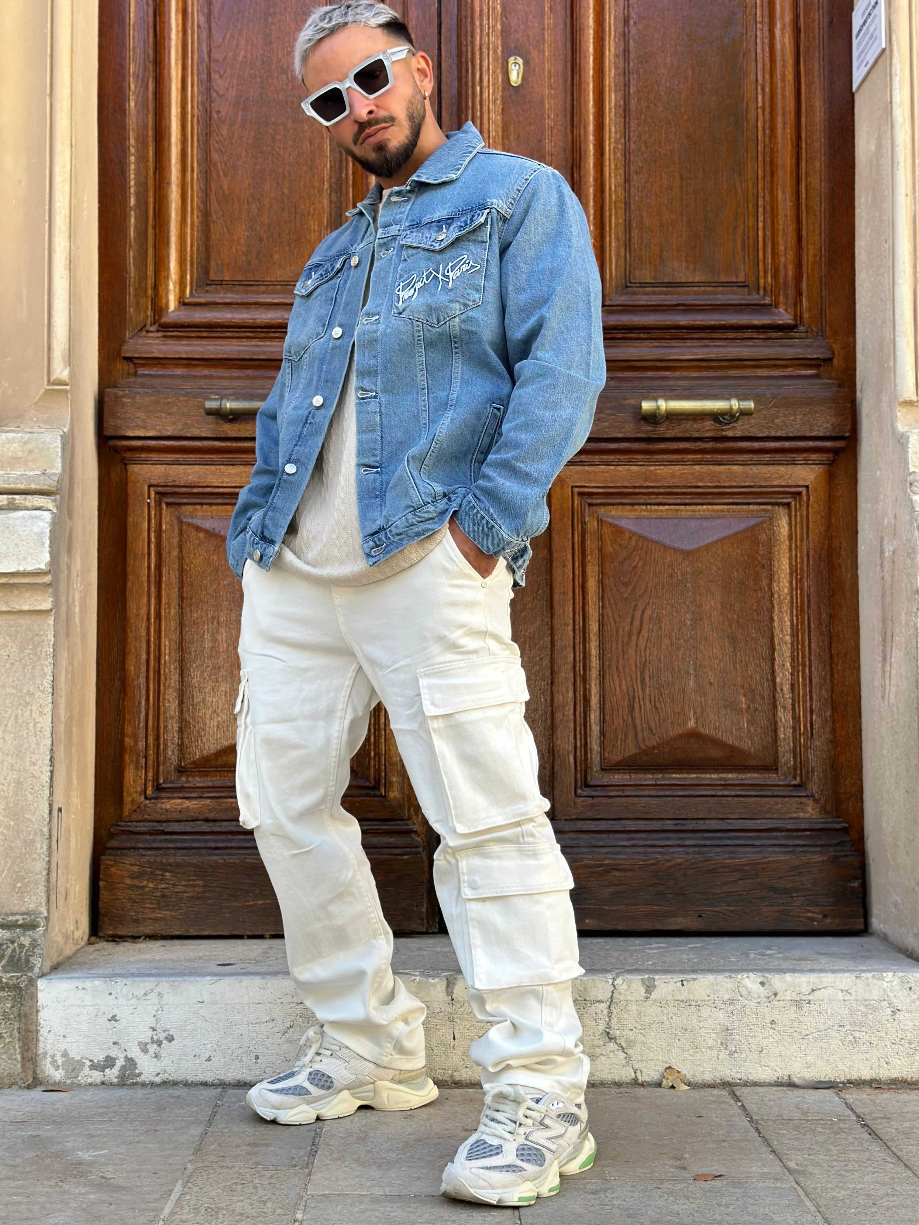 Project X Paris - Veste en jean Basic denim bleu - Stayin