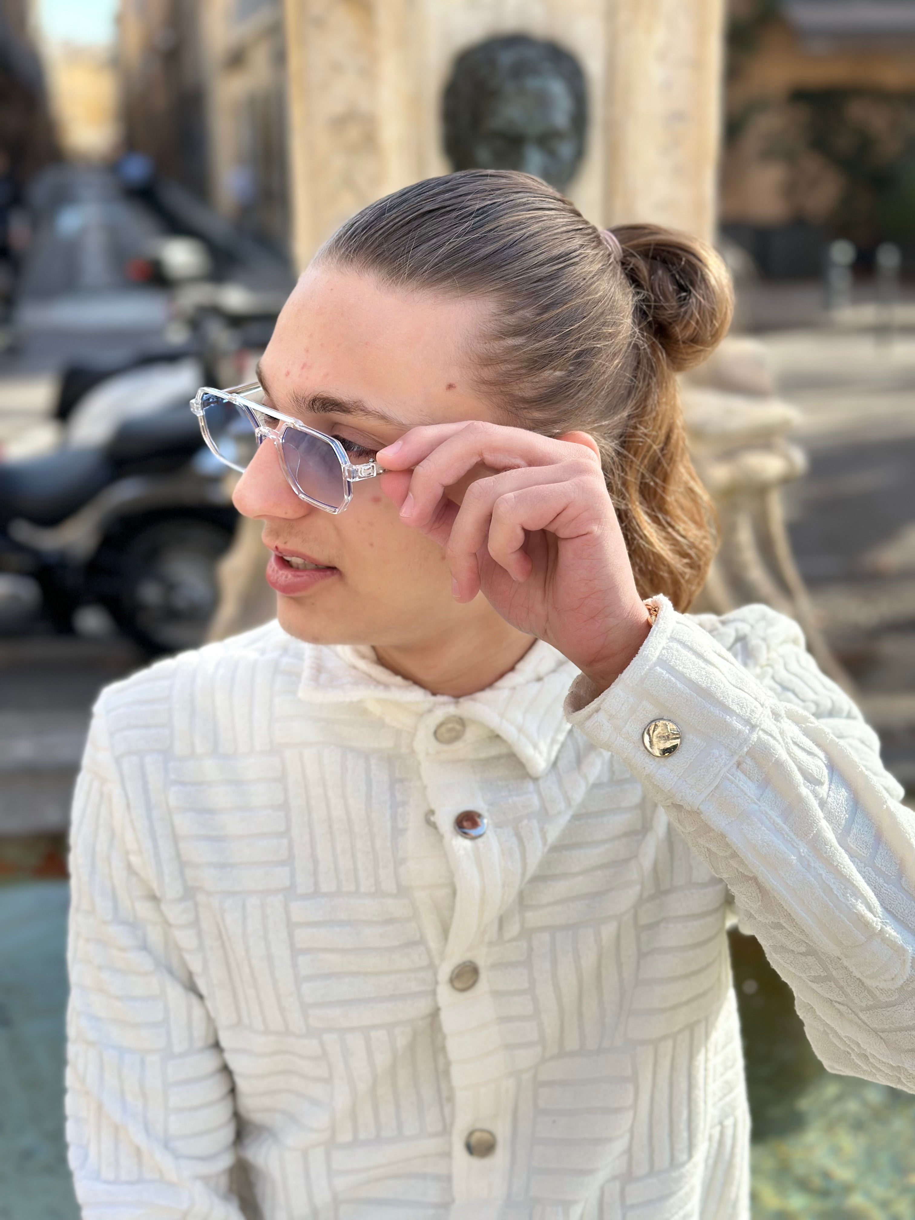 Lunette - Miami Transparente Bleu