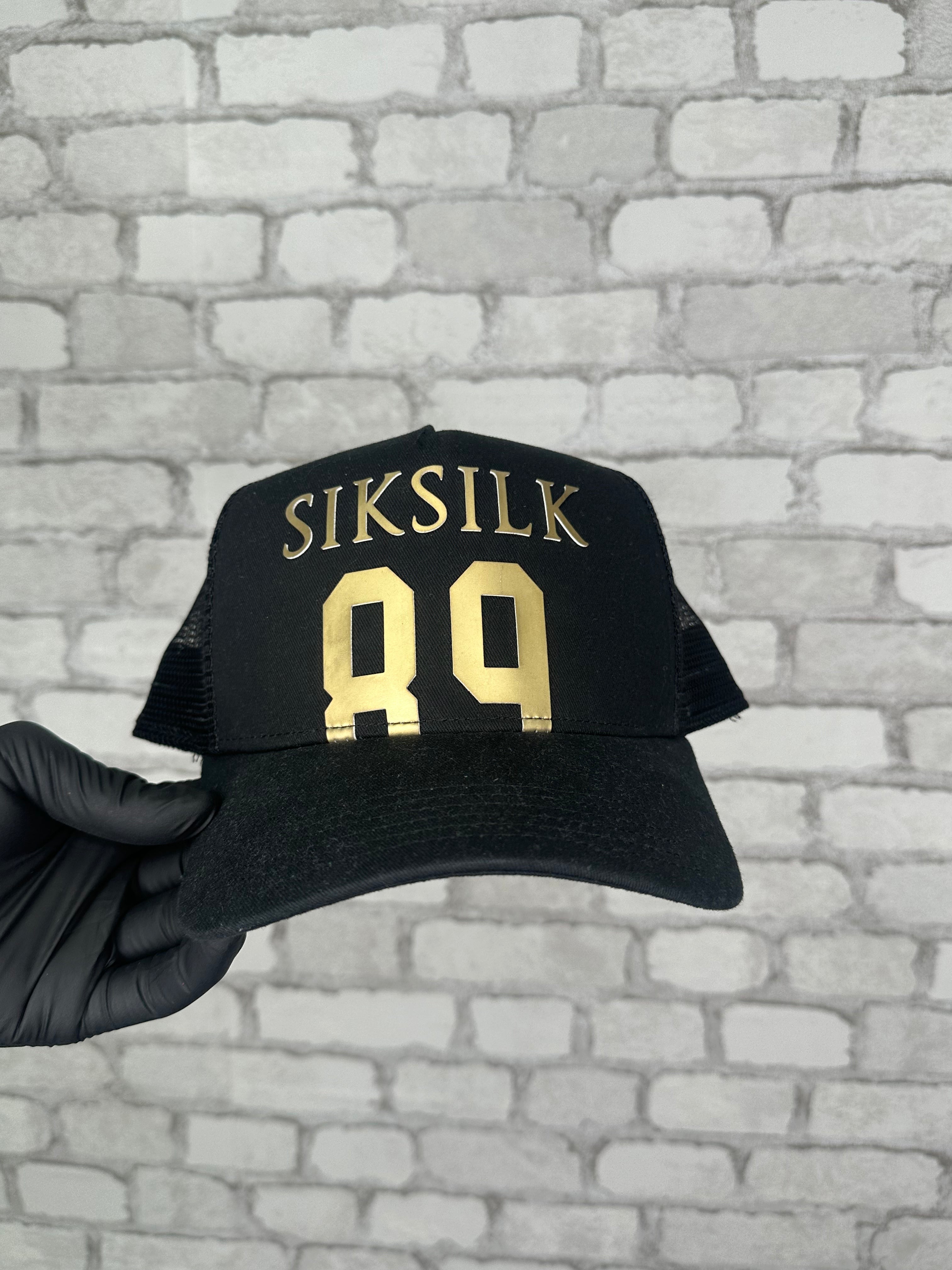 Black 89 Foam Mesh Trucker Cap
