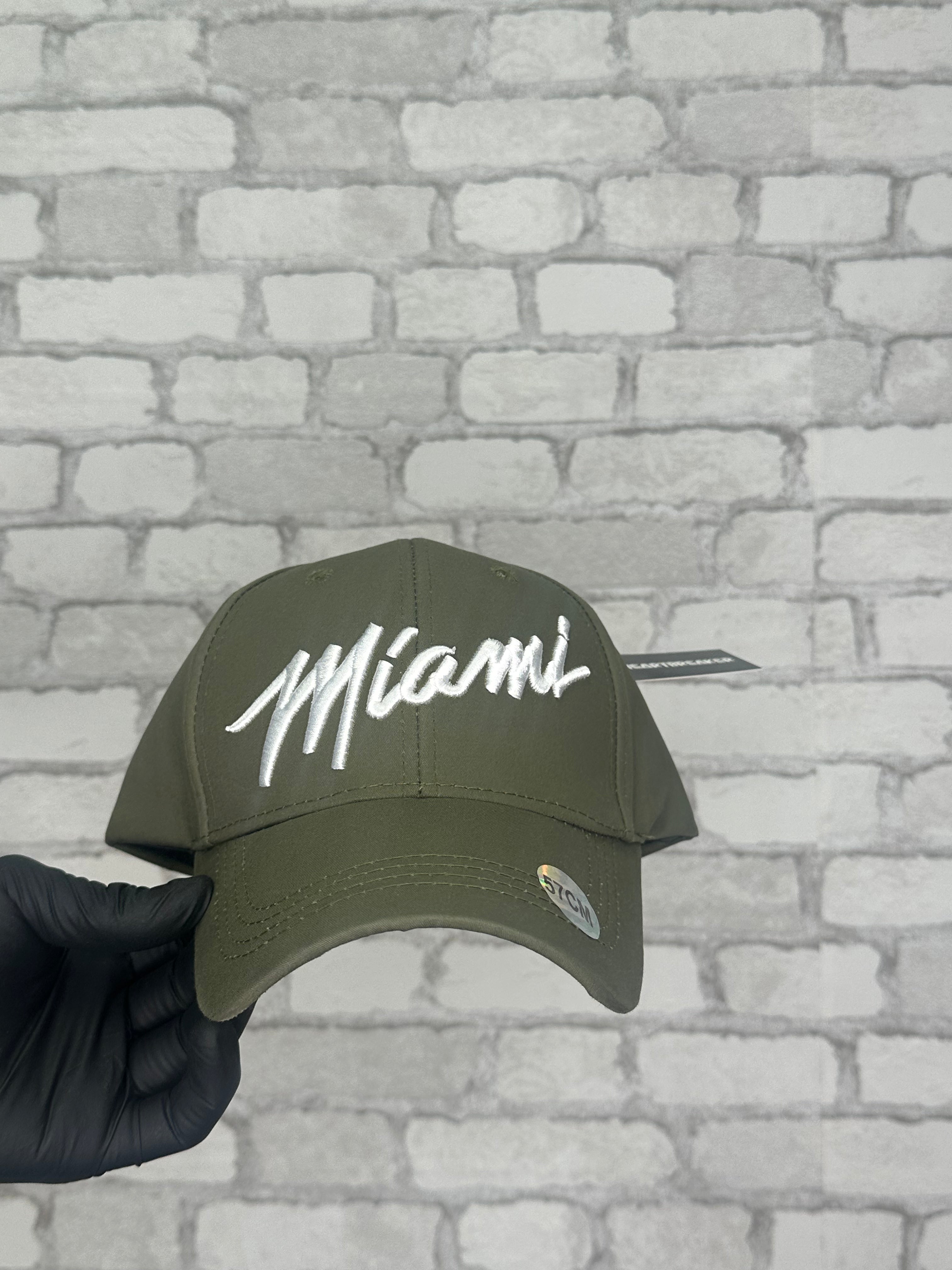 Casquette Miami Kaki