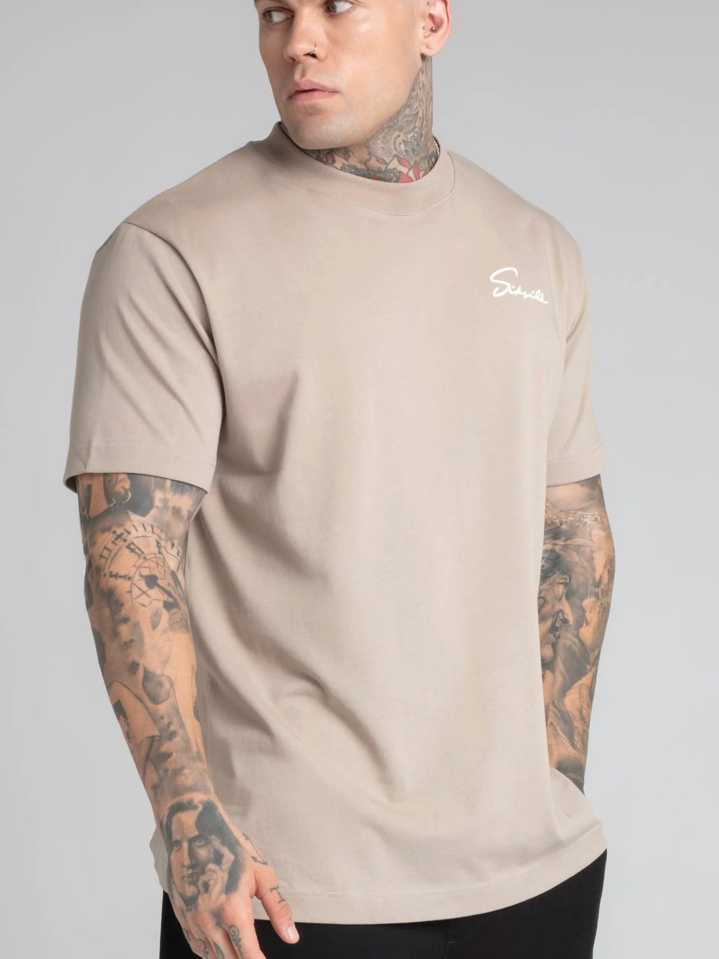 Siksilk - Script T-shirt 